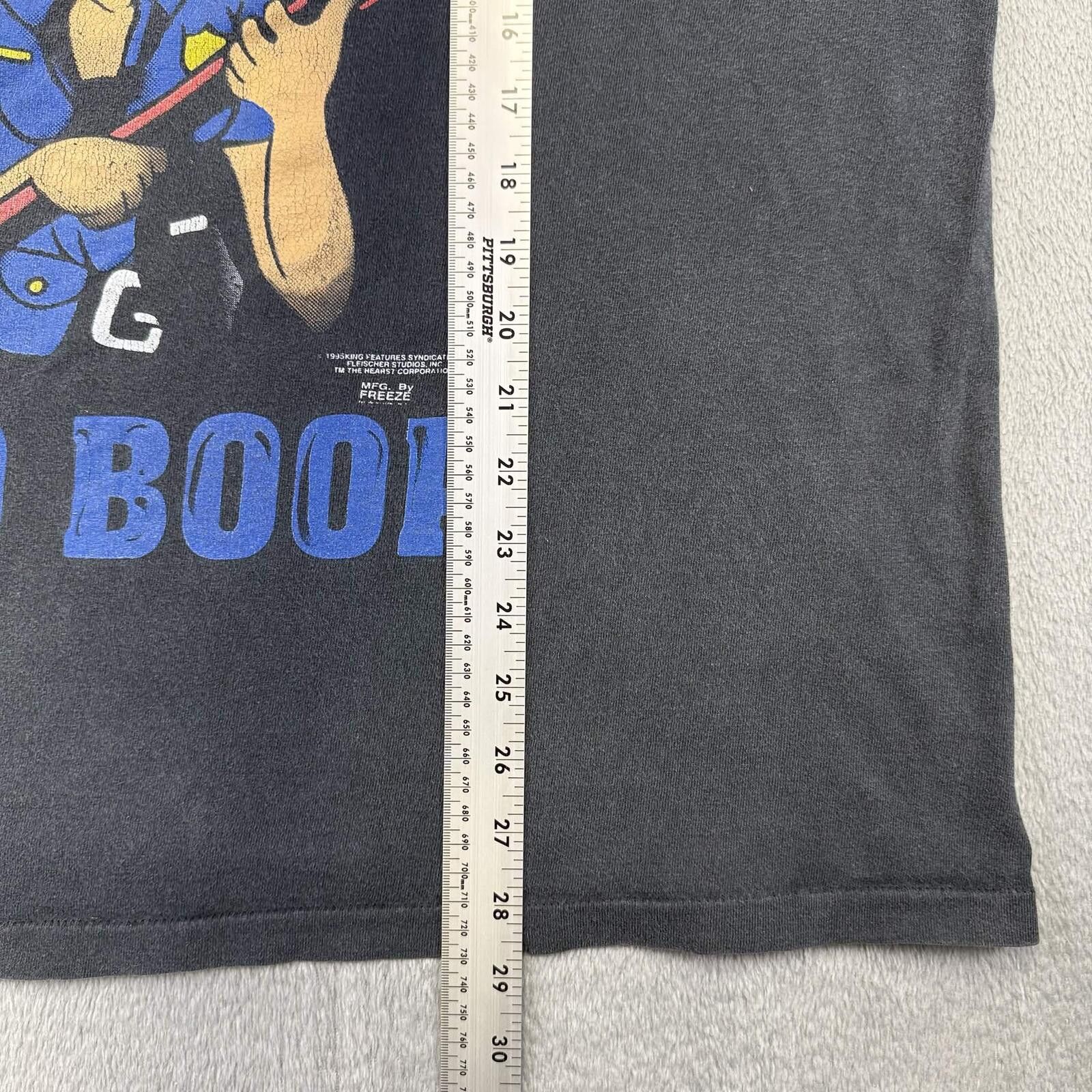 Other Freeze "Clothing For Cool People" Betty Boop NYPD Shirt Size ONE SIZE - 4 Thumbnail