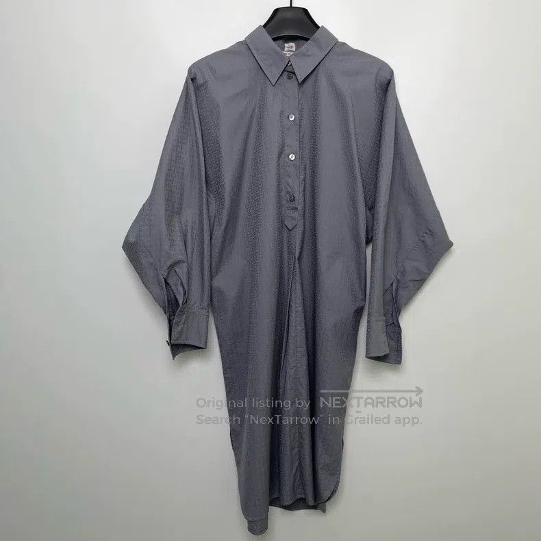 Hermes Hermes Grey Shirt Dress for Spring/Summer Size XXS / US 00 / IT 34 - 1 Thumbnail