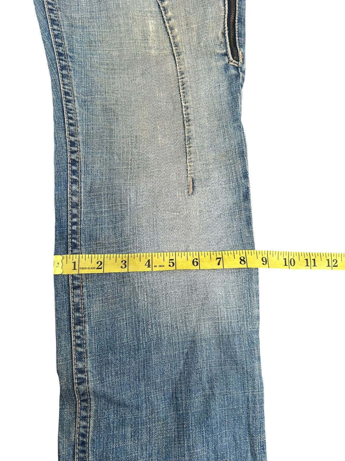 Neil Barrett Neil Barrett Punk Bondage Style Distressed Italy Denim Jeans Size US 32 / EU 48 - 22 Thumbnail
