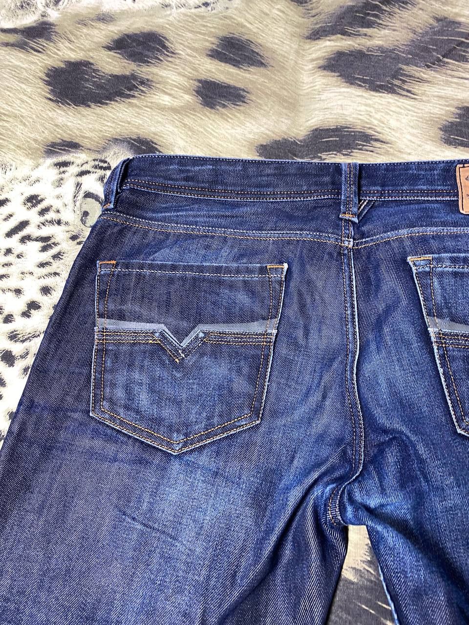 Diesel × Vintage Vintage Diesel Y2K distressed Flare denim pants Size US 34 / EU 50 - 22 Thumbnail