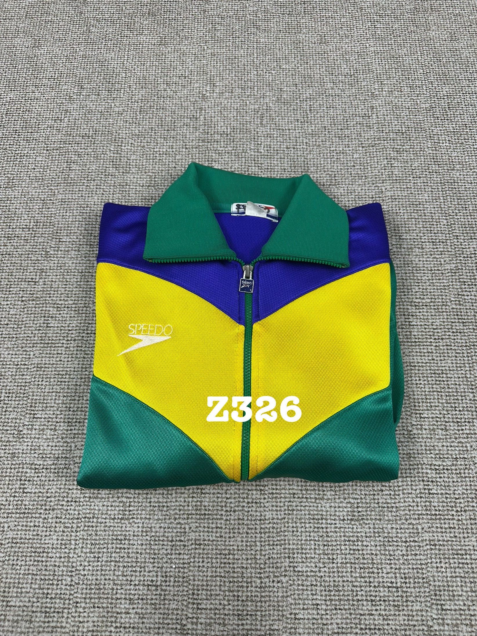 Speedo 80s Vintage Speedo x Mizuno Japan Track Rare Jacket Z326 Size US M / EU 48-50 / 2 - 11 Thumbnail