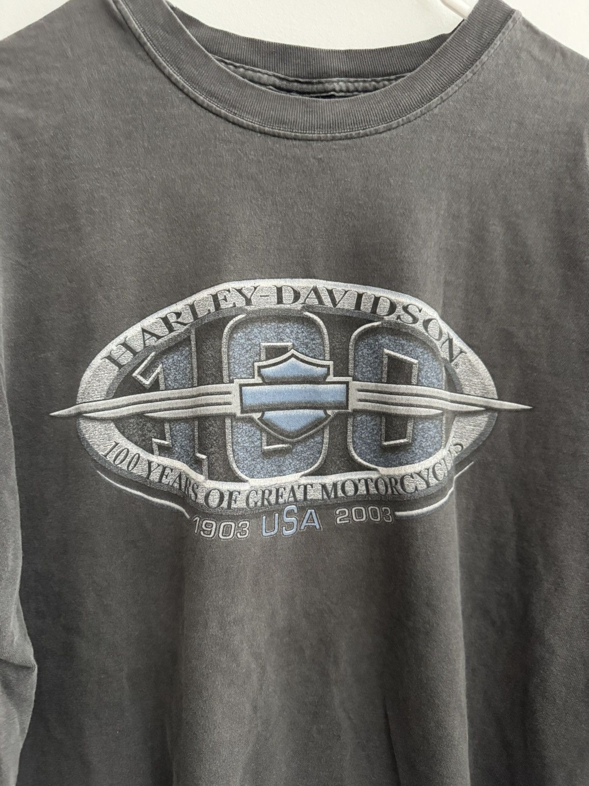 Hanes Harley Davidson vintage Tee sz. XL Size US XL / EU 56 / 4 - 2 Thumbnail