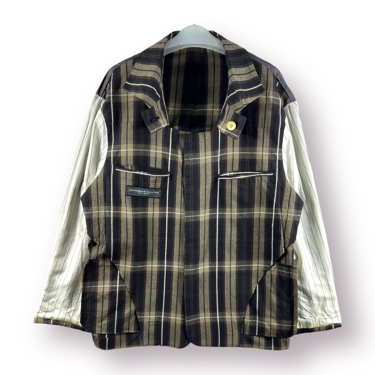 Japanese Brand 🔥Hiromichi Nakano Comme des Garcons style Design Jacket Size 34R - 2 Thumbnail