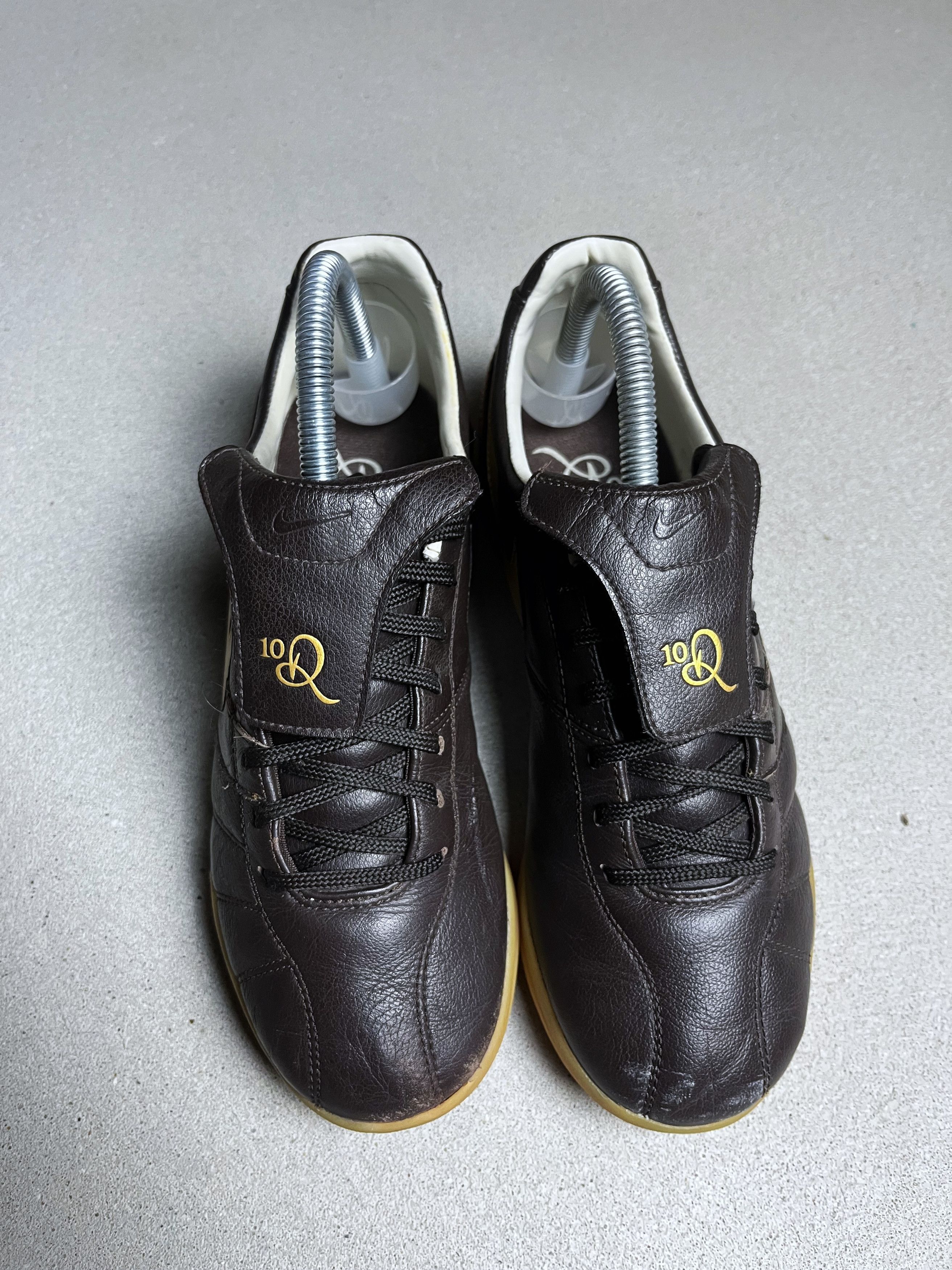Nike × Vintage Nike Tiempo R10 Ronaldinho Indoor RARE Soccer Shoes Brown Size US 7 / EU 40 - 3 Thumbnail