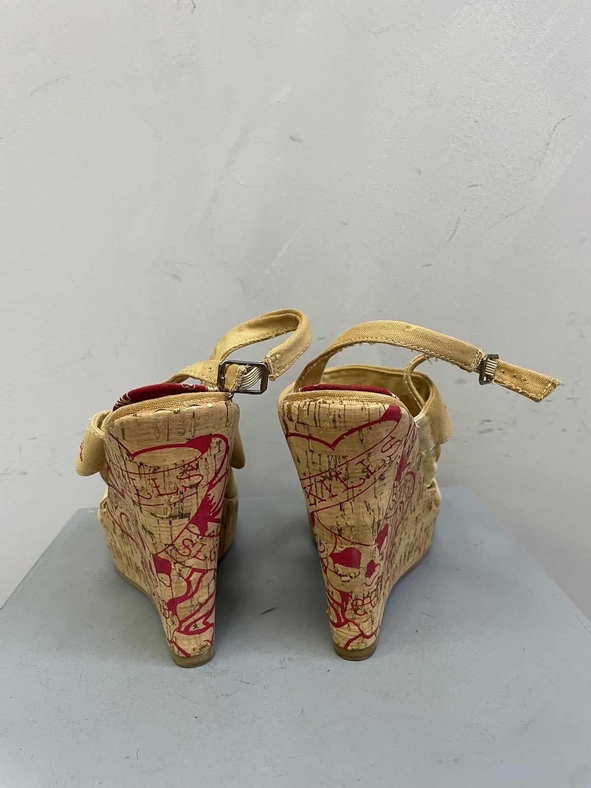 Ed Hardy Vintage heel edhardy Christian AUDIGier shoes fashion y2k Size US 7 / IT 37 - 12 Thumbnail