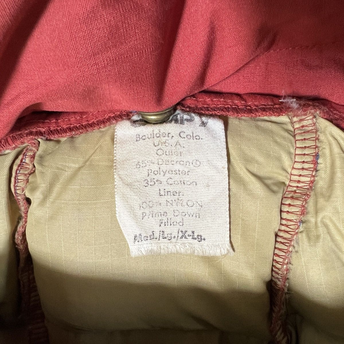 Vintage 🔥 70s 80s Camp7 Down Puffer Mountain Jacket Size US XS / EU 42 / 0 - 17 Thumbnail