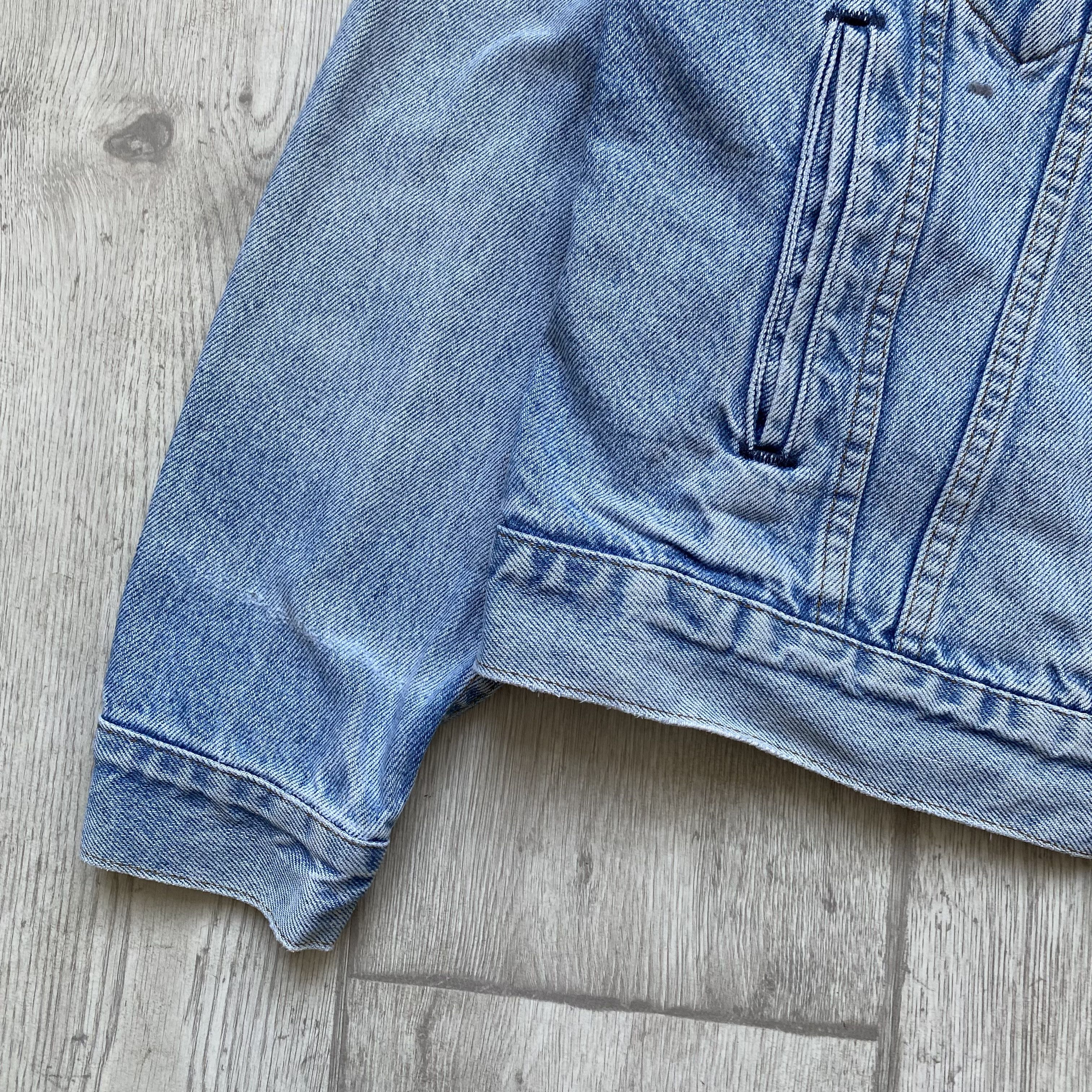 Levi's Vintage Clothing Vintage 80s Levis denim jacket trucker distressed Made USA Size US M / EU 48-50 / 2 - 8 Thumbnail