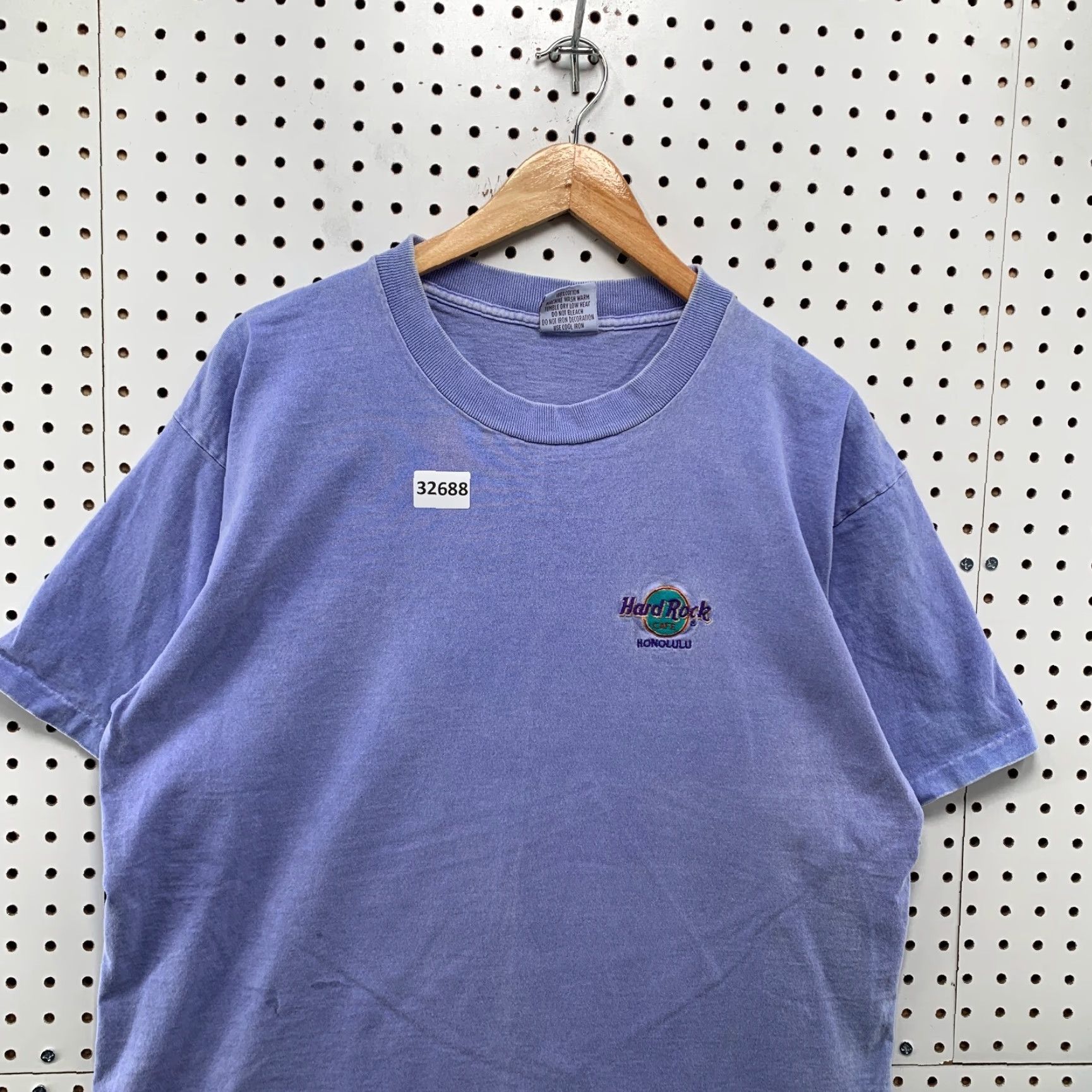 Hard Rock Cafe VINTAGE Hard Rock Shirt Hawaii Honolulu Blue L Adult Mens Size US L / EU 52-54 / 3 - 6 Thumbnail