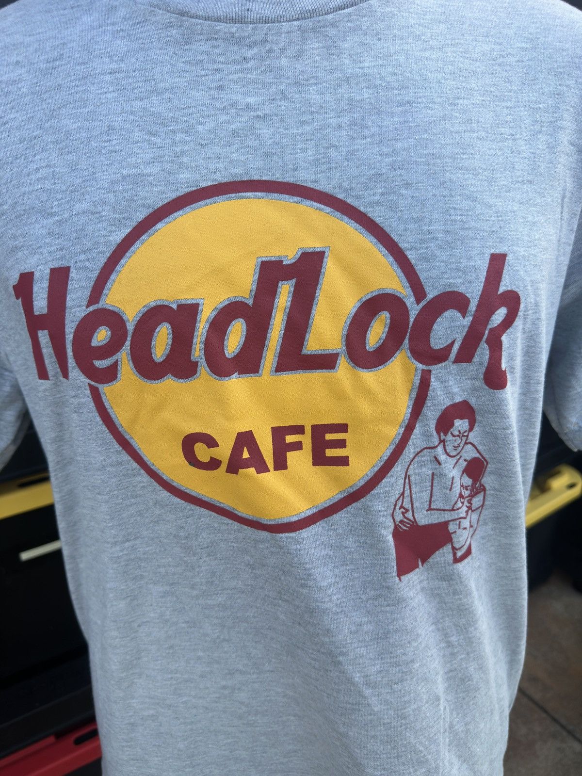 Other New Head Lock Cafe T-shirt White Men's L Size US L / EU 52-54 / 3 - 3 Thumbnail