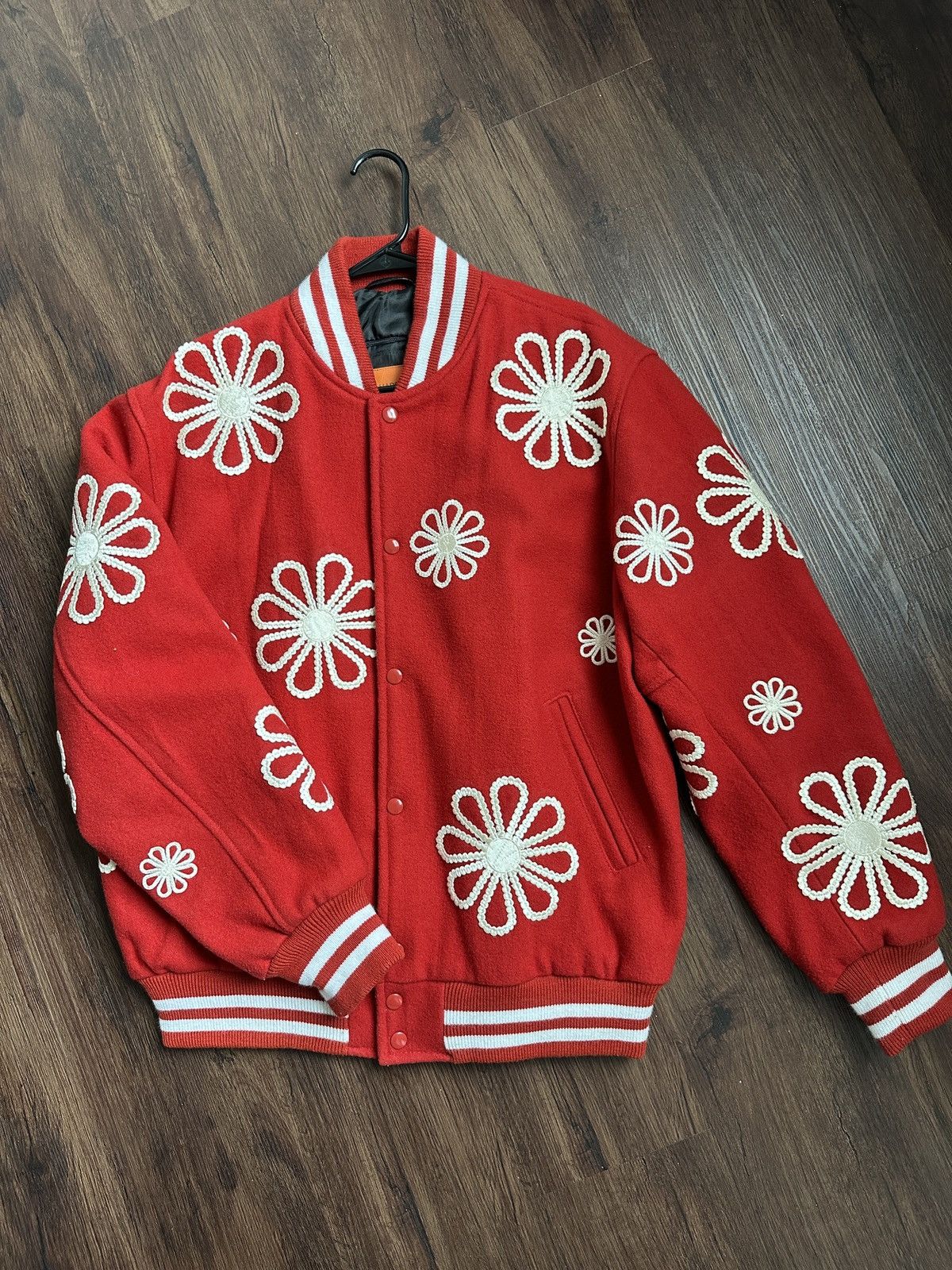 Designer Made In Effort Pearlz Varsity Jacket Size XL Size US XL / EU 56 / 4 - 1 Thumbnail
