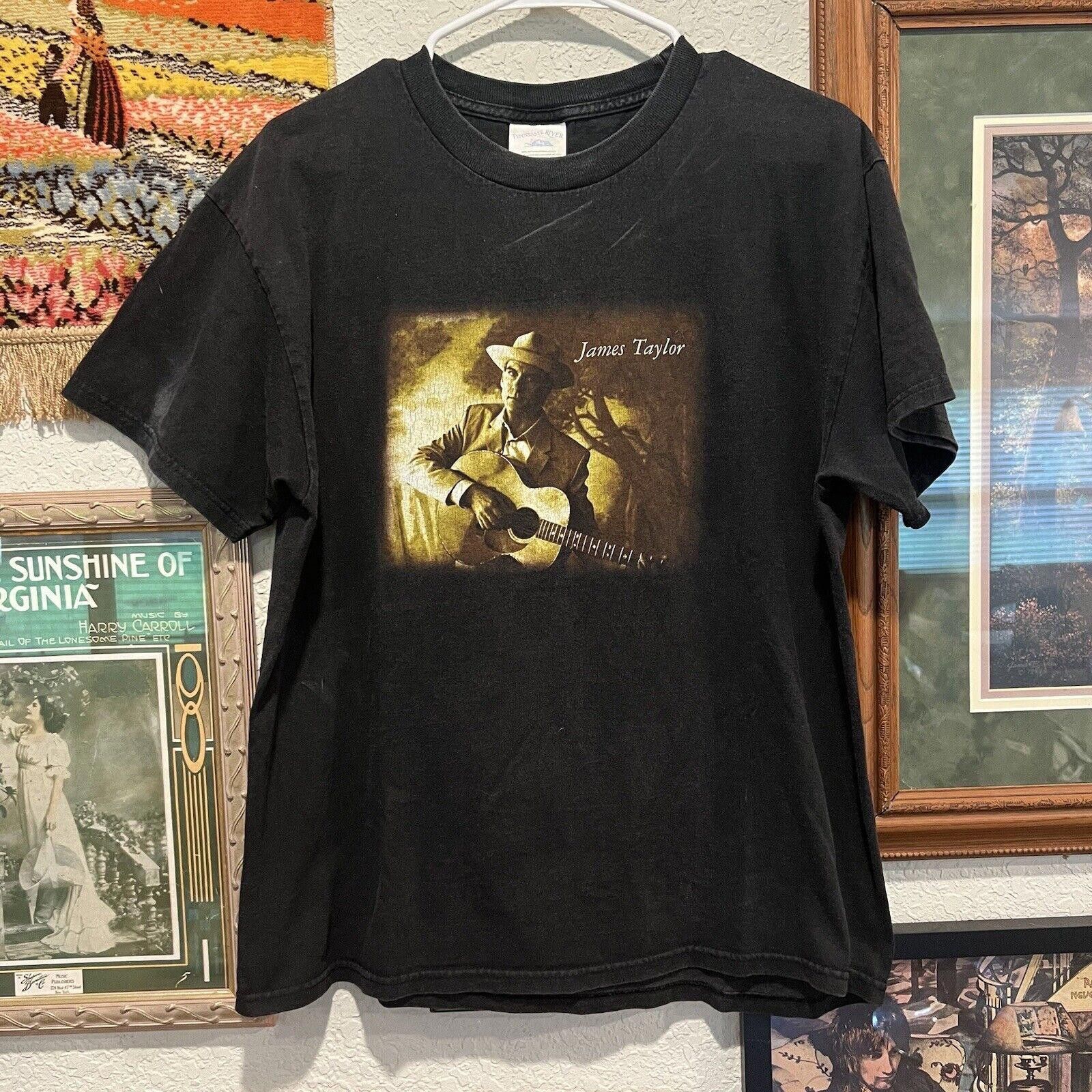 Designer Vintage 00’s James Taylor October Road Tour Shirt Size Large Size US L / EU 52-54 / 3 - 1 Thumbnail