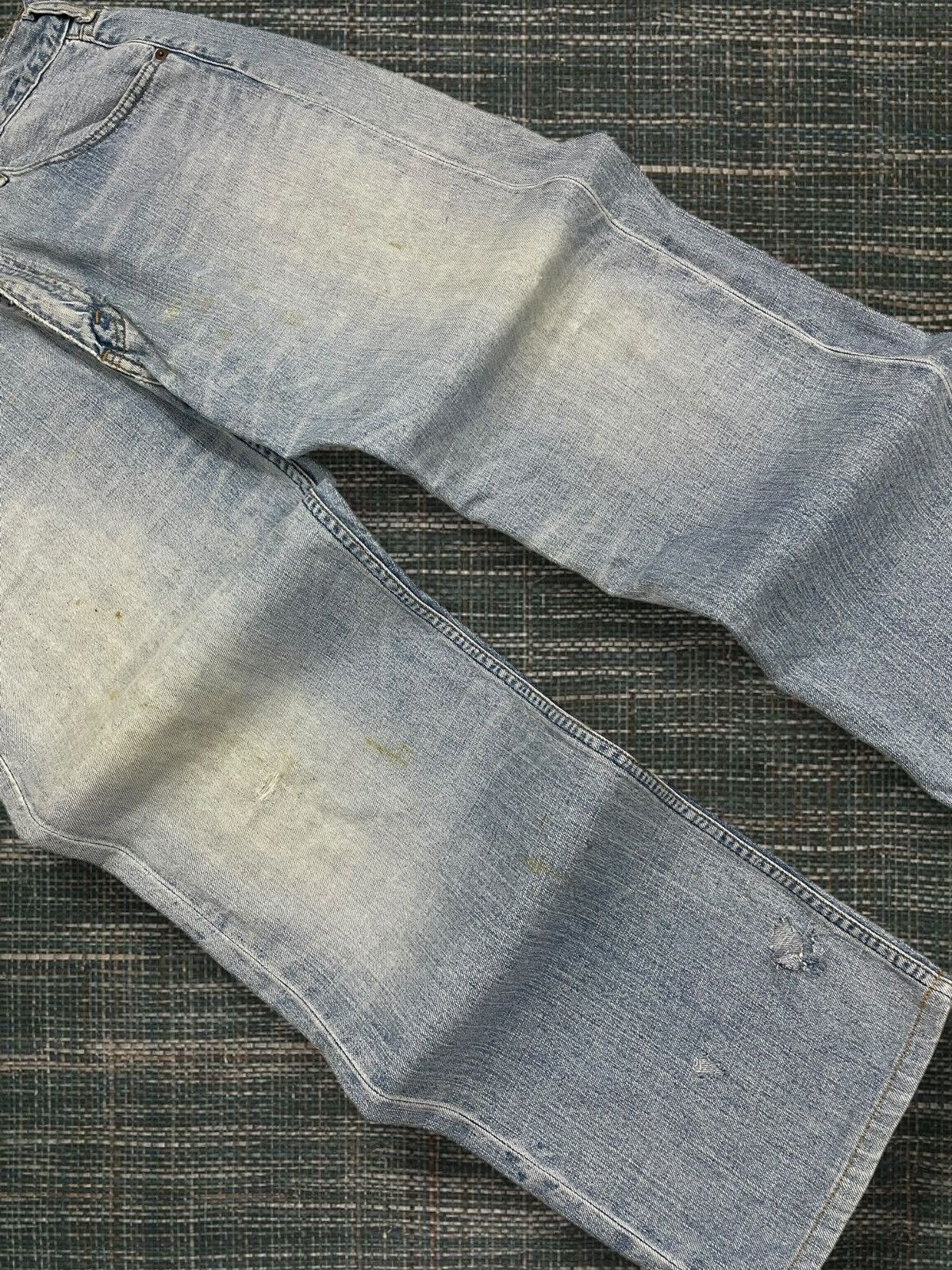 Levi's Vintage Clothing Vintage Original Designer Levis 503 Distressed Stain Denim Size US 32 / EU 48 - 6 Thumbnail