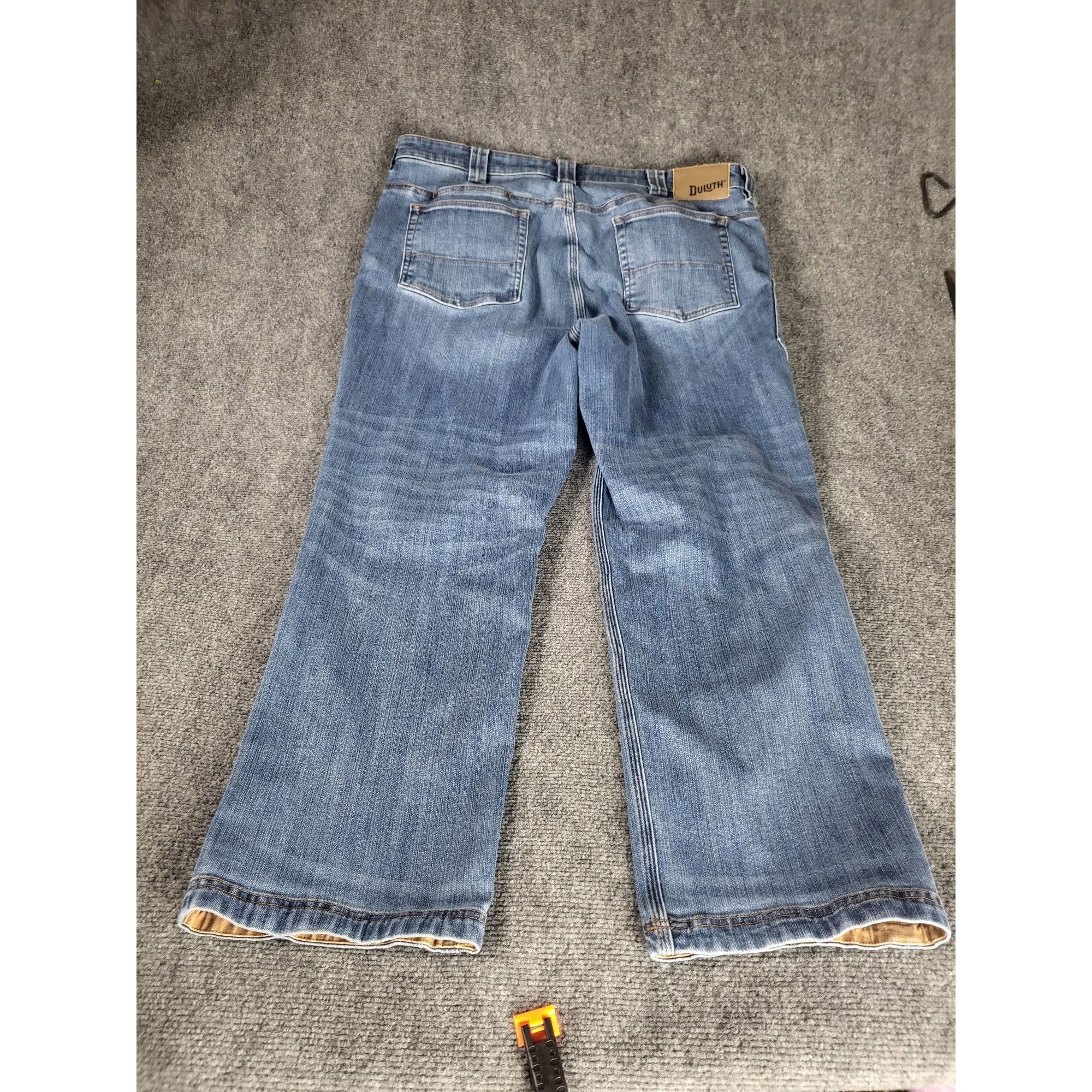 Duluth Trading Company Duluth Ballroom Double Flex Jeans Men Sz 40X30 Relaxed Fit B Size US 40 / EU 56 - 8 Thumbnail