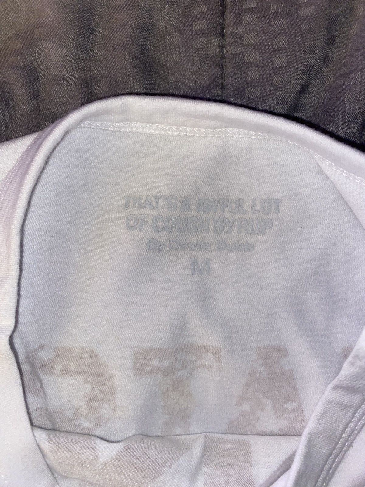 Other Awful Lot Of Cough Syrup X Can’t Stop Women’s Crop Top Size M / US 6-8 / IT 42-44 - 3 Thumbnail