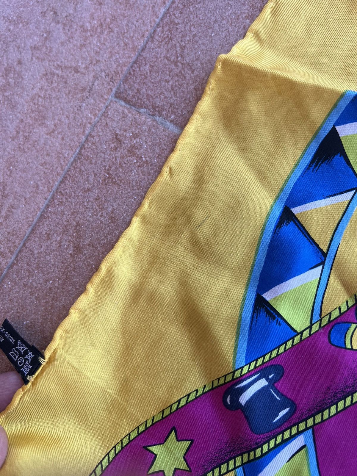 Dolce & Gabbana Dolce & Gabbana Silk Circus Scarf Size ONE SIZE - 8 Thumbnail