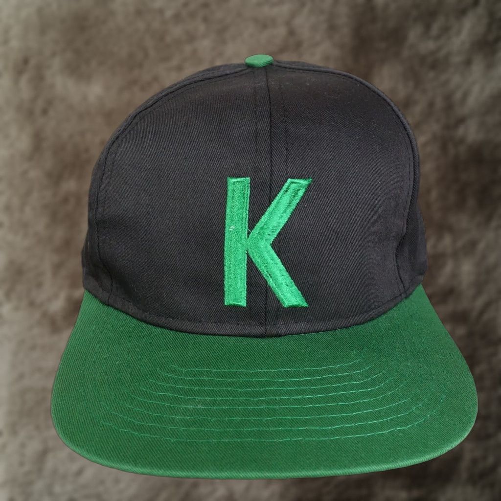 Vintage Vintage Louisville Line Kool Cigarettes Promo Black Green Snapback Baseball Cap Adult Adjustable Casual Men Women Size ONE SIZE - 1 Thumbnail