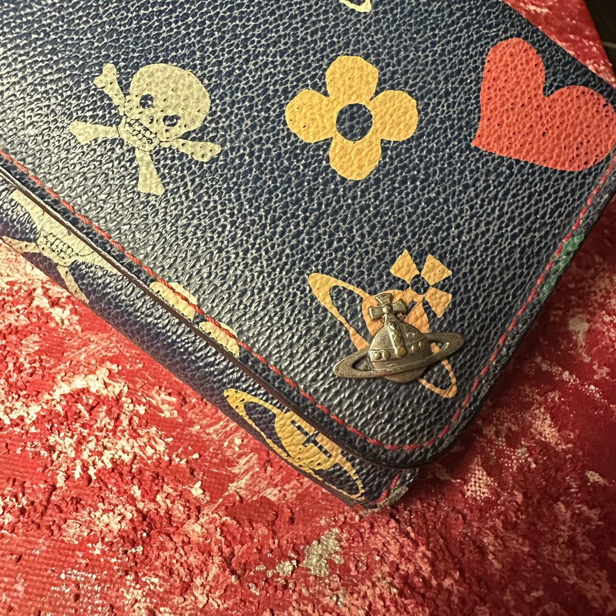 Vivienne Westwood Vivienne Westwood Orb Wallet – Rare 90s Skull Heart Size ONE SIZE - 2 Thumbnail