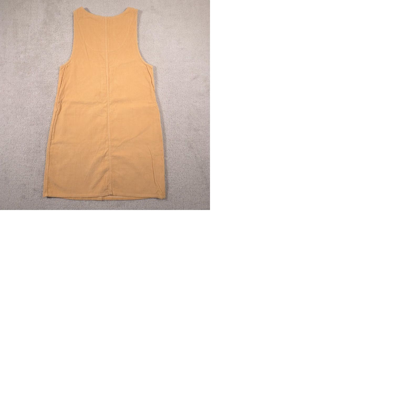 Vintage Christopher & Banks Womens S Beige Corduroy Shift Dress - Casual Workwear Size S / US 4 / IT 40 - 9 Thumbnail