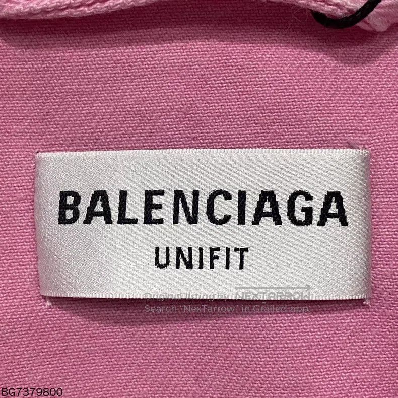 Balenciaga Balenciaga Pink washed denim jacket Size US M / EU 48-50 / 2 - 3 Thumbnail