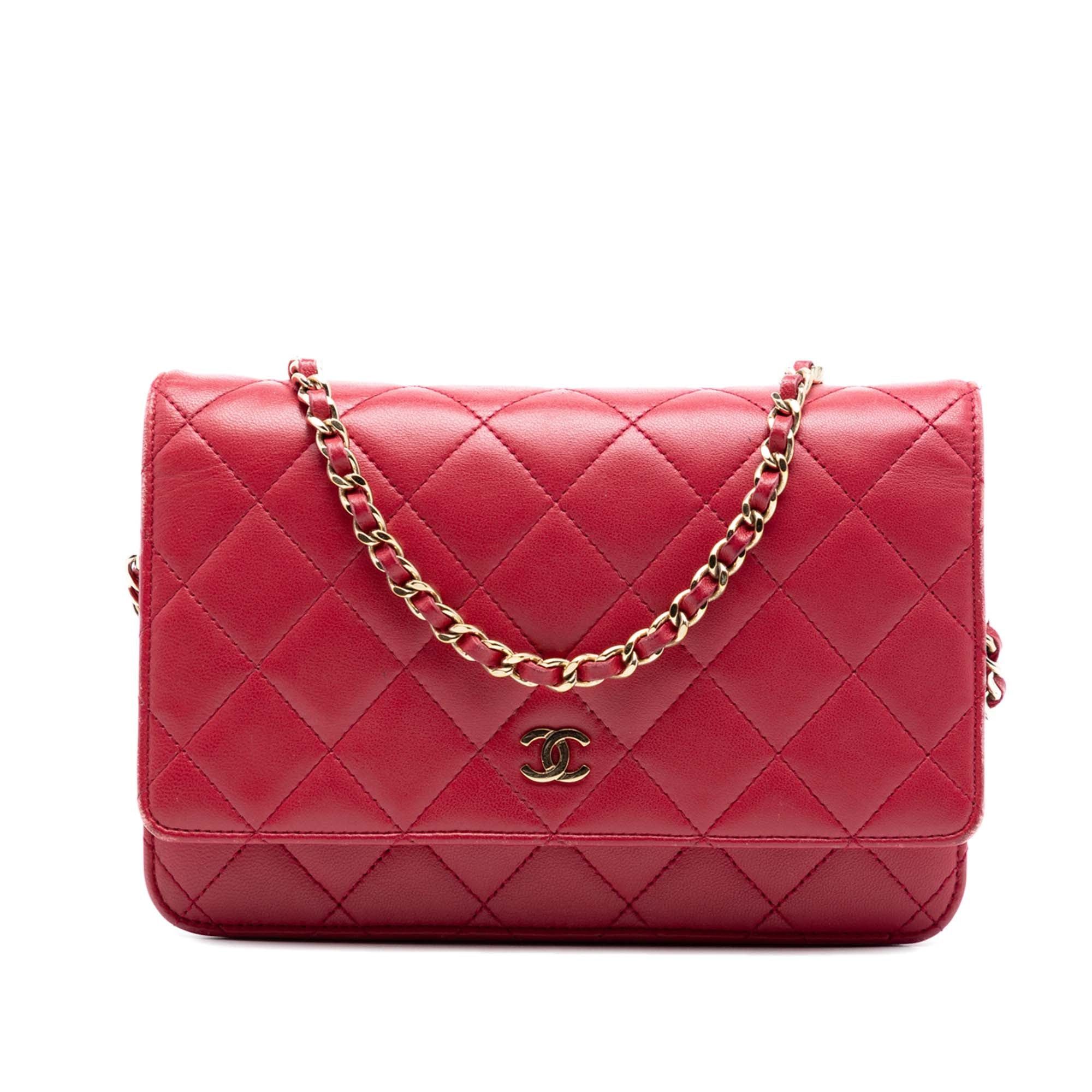 Chanel CC Quilted Lambskin Wallet on Chain Size ONE SIZE - 1 Thumbnail