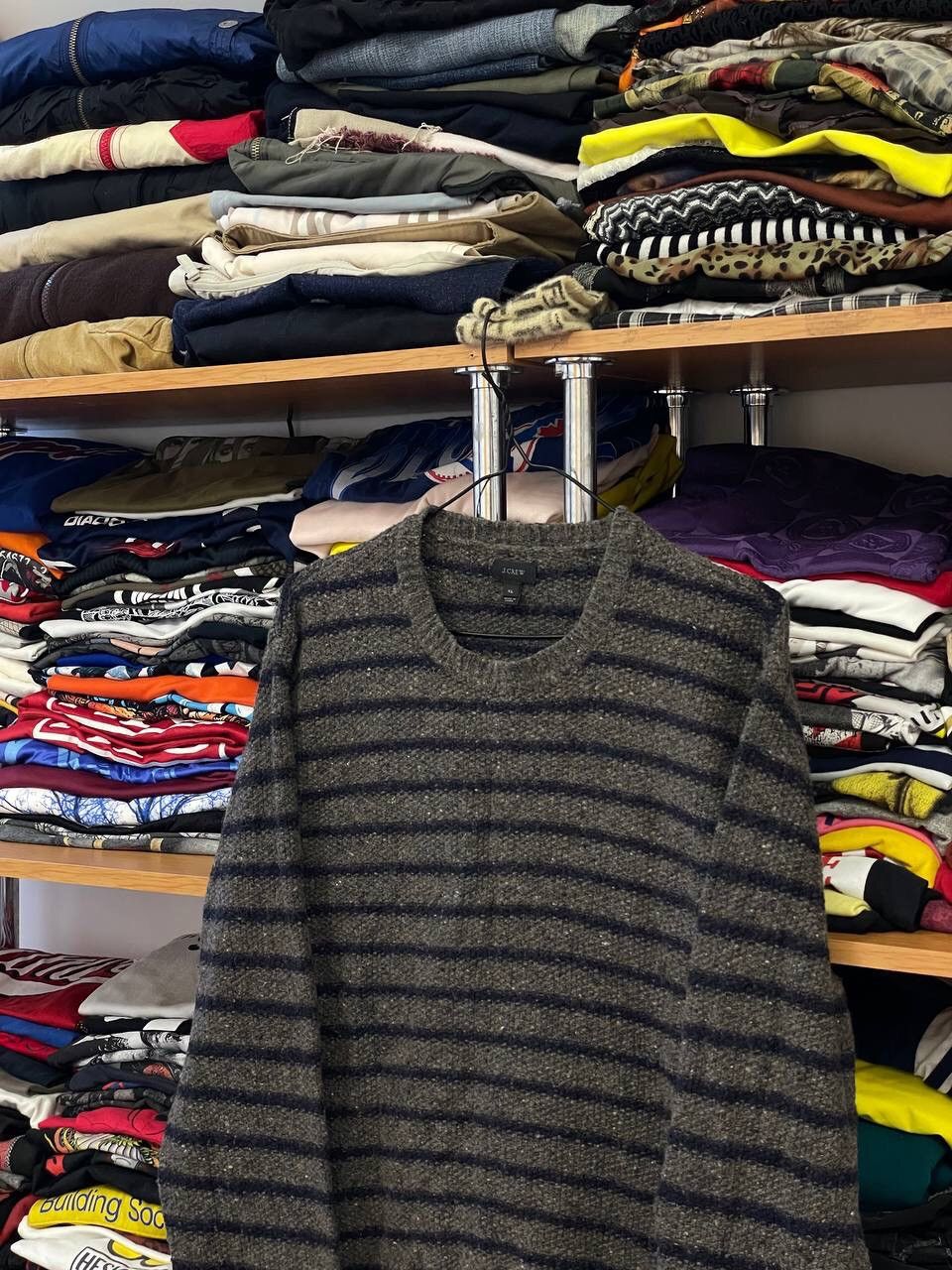 J.Crew × Vintage Vintage J Crew Wool Sweater Size US XL / EU 56 / 4 - 5 Thumbnail