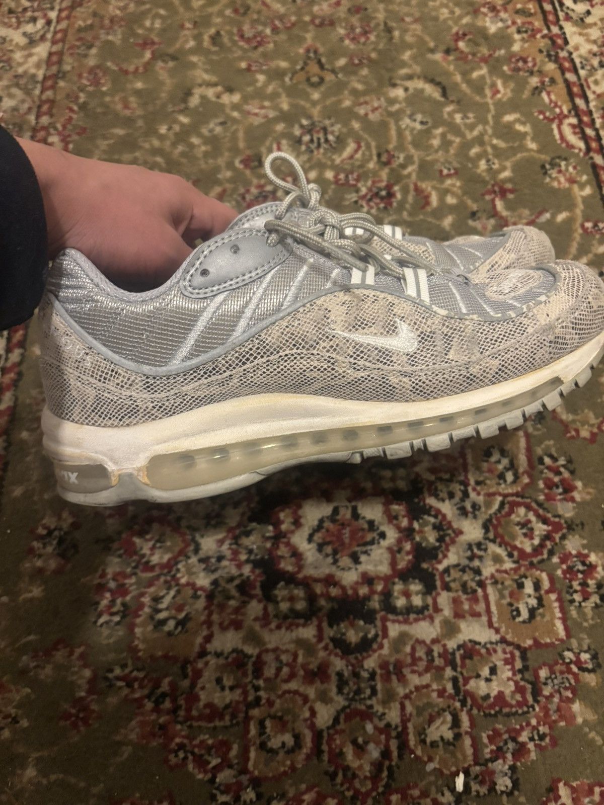 Nike × Supreme Supreme Snakeskin Air max 98 Size US 8 / EU 41 - 2 Thumbnail