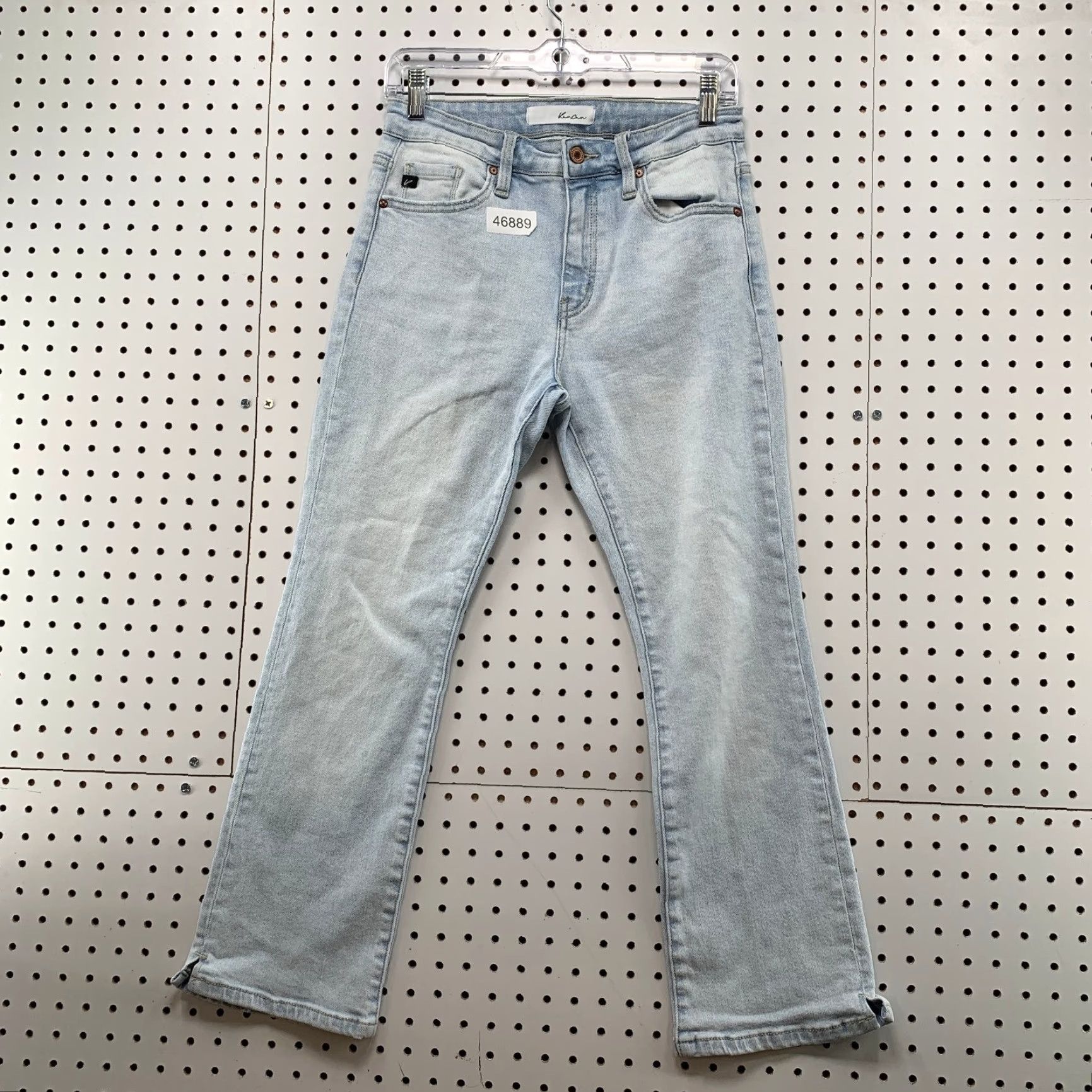 Vintage KanCan Denim Jeans Womens 28x25.5 Tag 7/27 Medium High Rise Bootcut Denim Jeans Blue 5-Pocket Design Womens Jeans Bootcut 28x25.5 Mens? Size 28" / US 6 / IT 42 - 2 Thumbnail