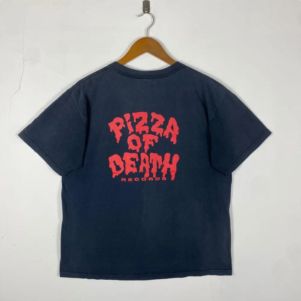 Band Tees Vintage 00's FUCK KEN Pizza Of Death Records Faded Tee Shirt Size US M / EU 48-50 / 2 - 4 Thumbnail