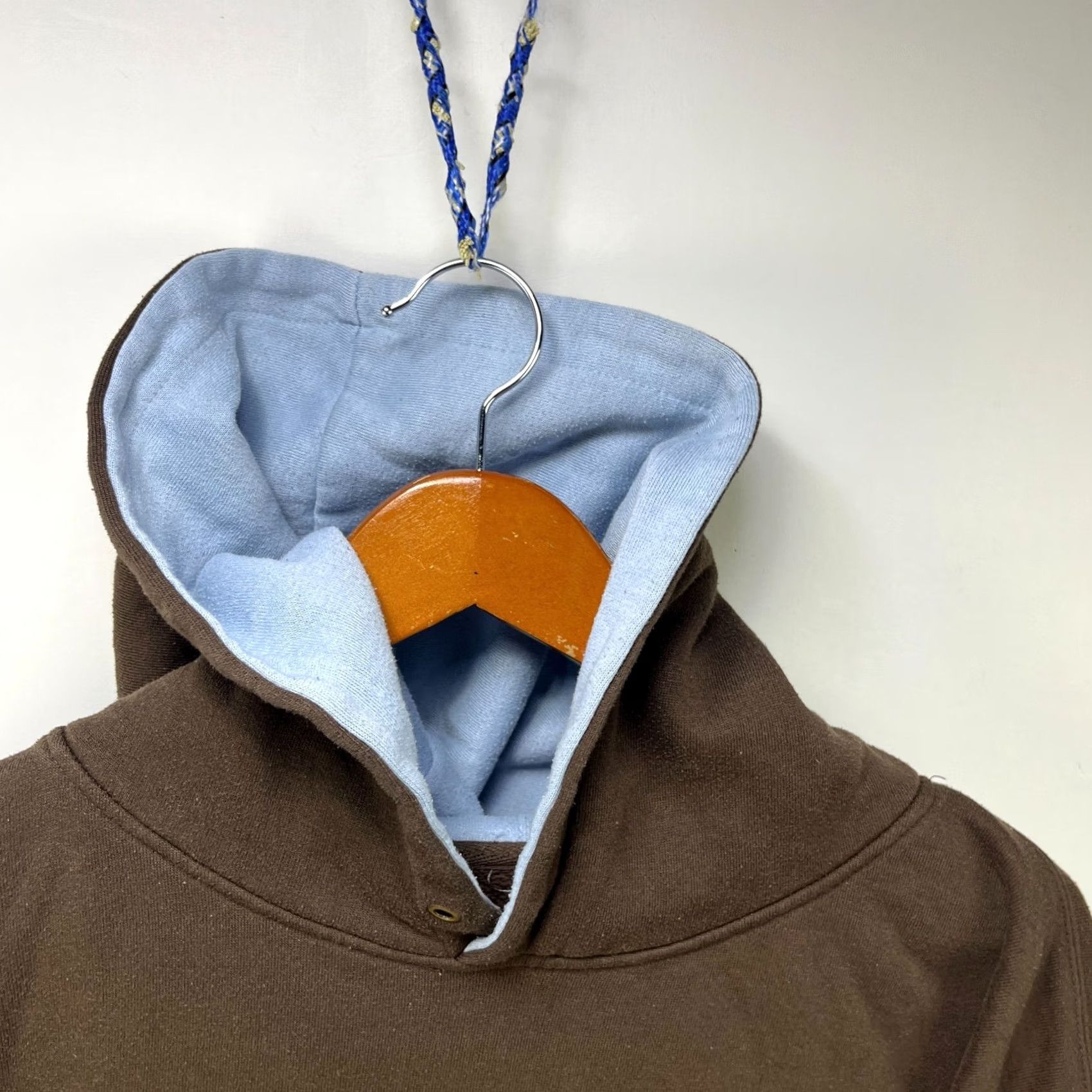 Vintage VINTAGE Sapphire Lounge Hoodie XL Men Brown Cotton Fleece Hooded Long Sleeve Winter Fall Spring Size US XL / EU 56 / 4 - 6 Thumbnail