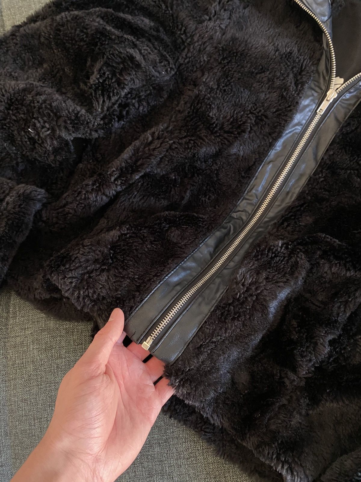 Hysteric Glamour Vintage Faux Fur Mohair Jacket Fuzzy Japanese Avant Garde Size M / US 6-8 / IT 42-44 - 7 Thumbnail