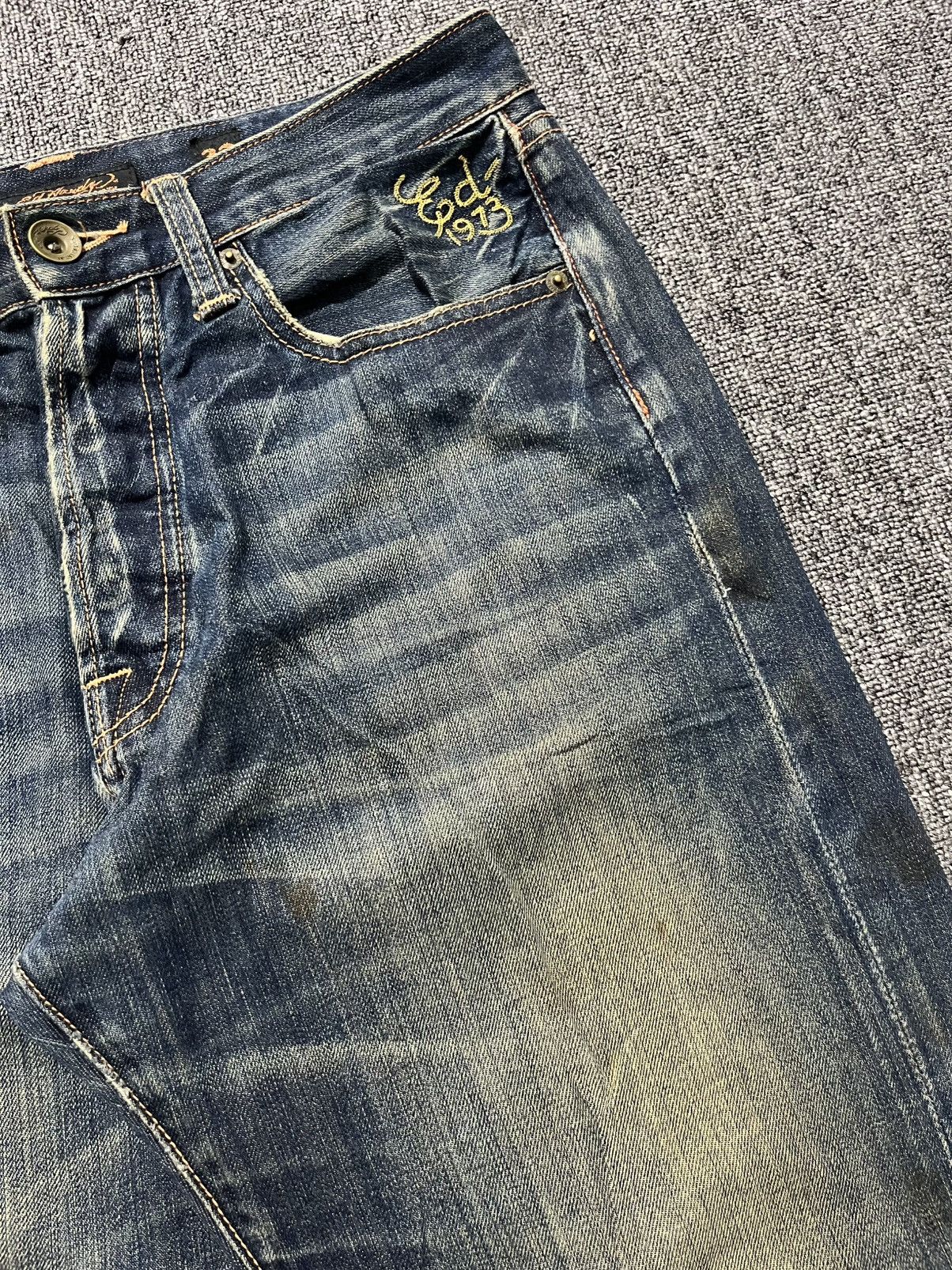 Ed Hardy vintage ed hardy by christian audigier washed jeans Size US 34 / EU 50 - 6 Thumbnail