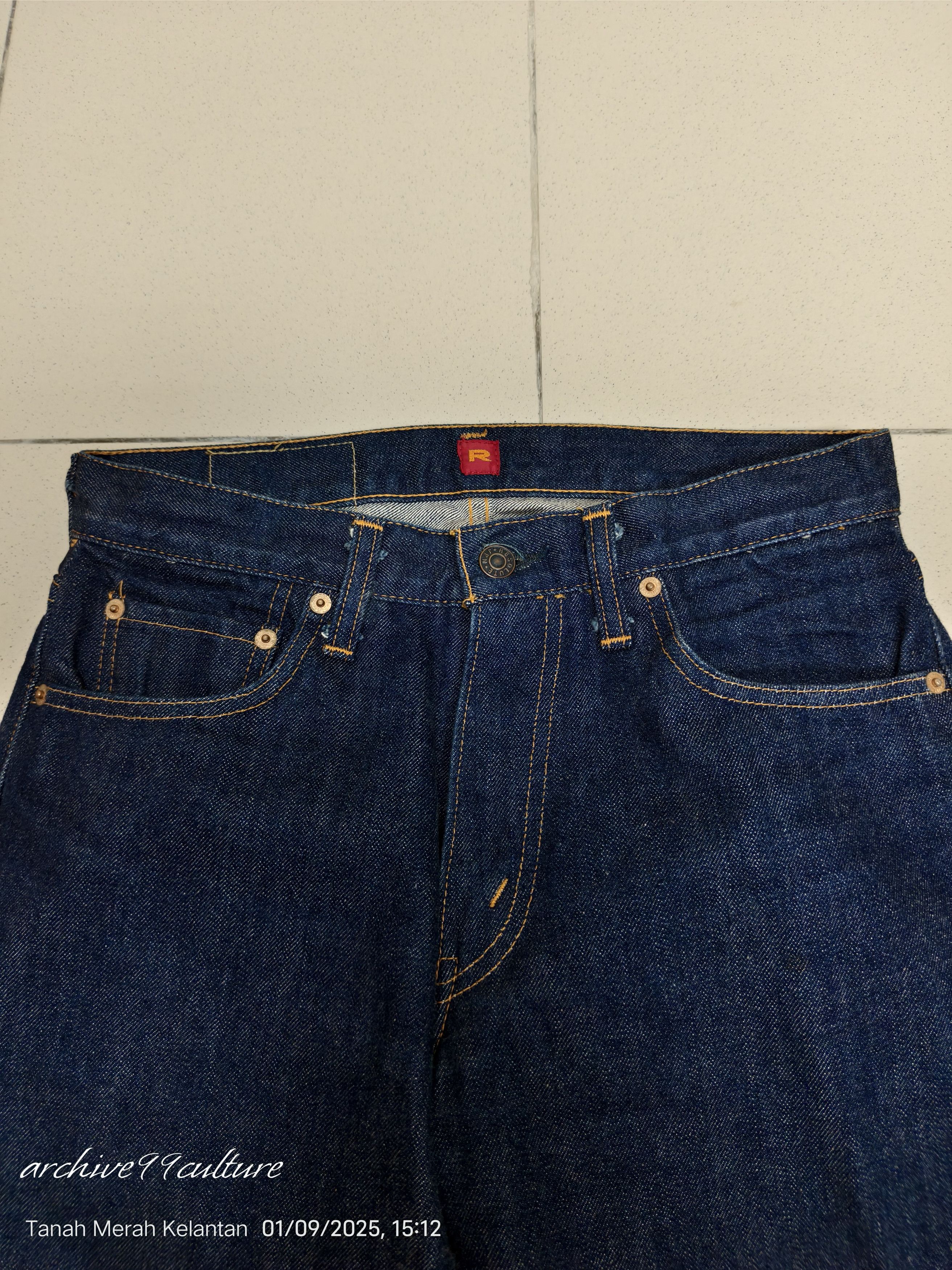 RESOLUTE RESOLUTE JAPAN JEANS SEVEDGE button No 10 Size US 30 / EU 46 - 9 Thumbnail