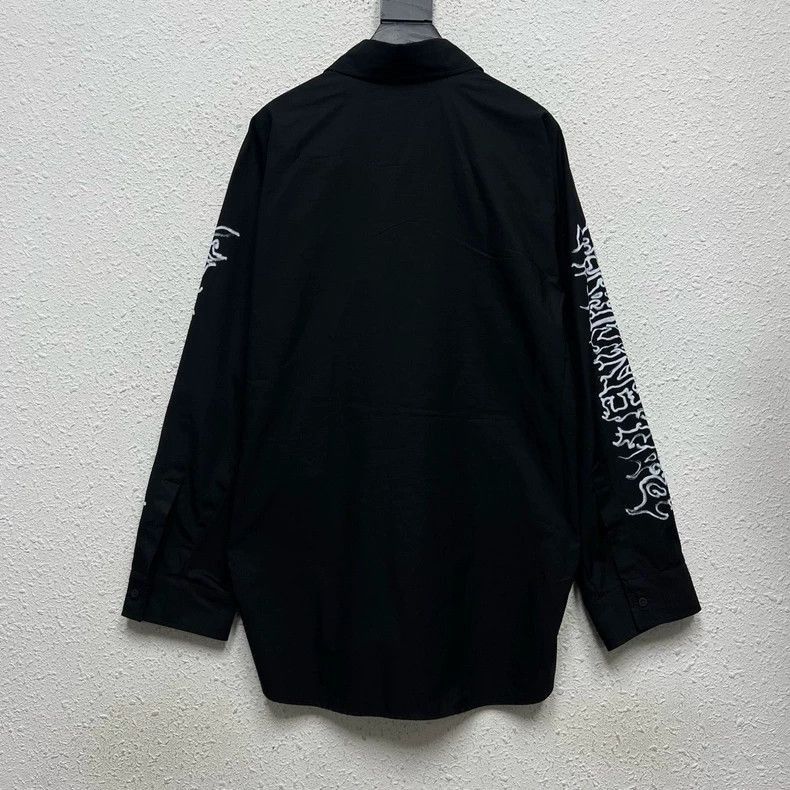 Balenciaga Balenciaga Dragon Year Logo Shirt Jacket Size US S / EU 44-46 / 1 - 2 Thumbnail