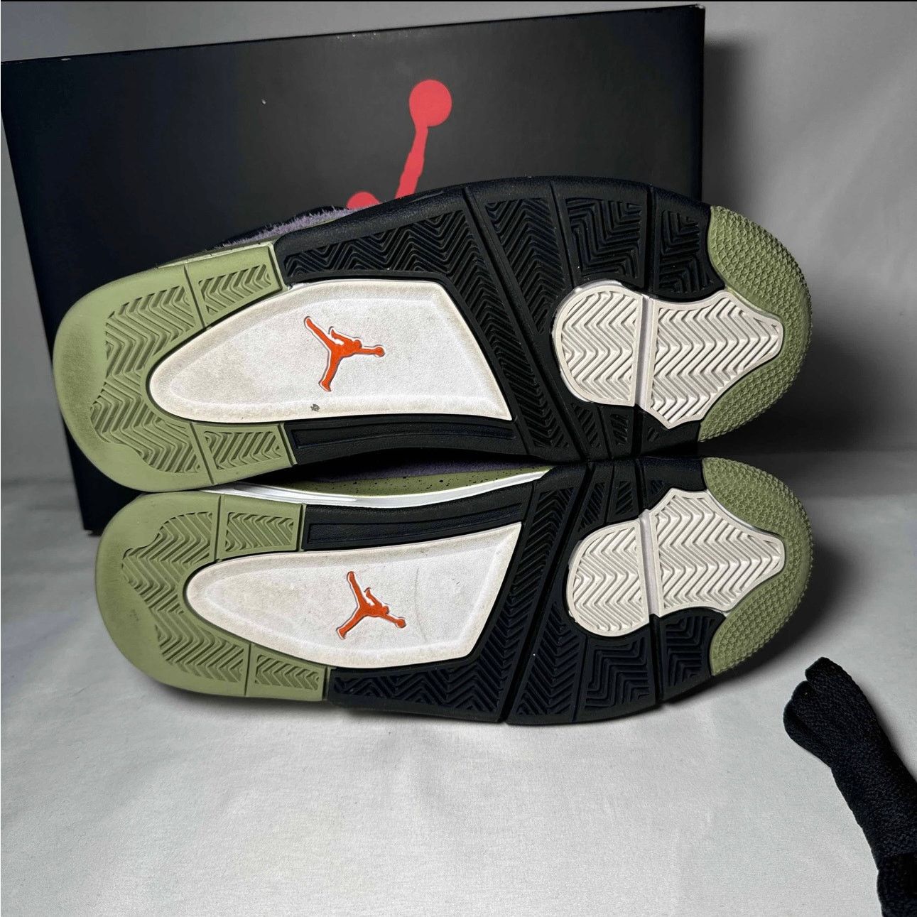 Jordan Brand × Nike Size 9.5 Wmns Air Jordan 4 Retro Canyon Purple Women's Shoes Size US 9.5 / IT 39.5 - 6 Thumbnail