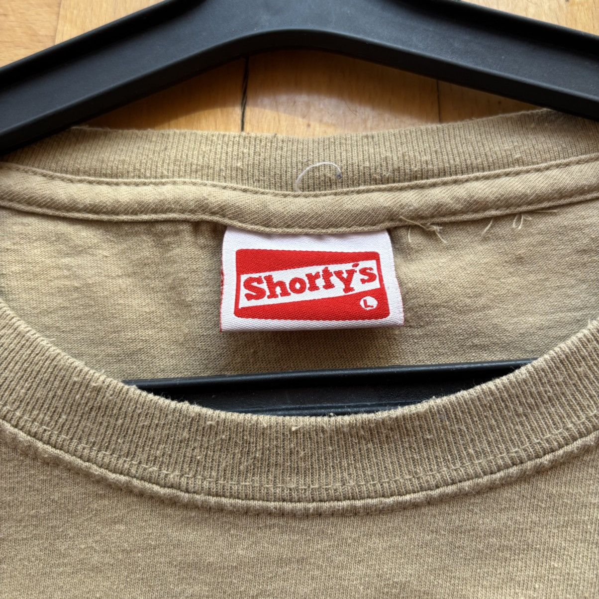 Hook-Ups Vintage Shorty’s Skateboards S Logo T-Shirt 90s USA Size US M / EU 48-50 / 2 - 5 Thumbnail