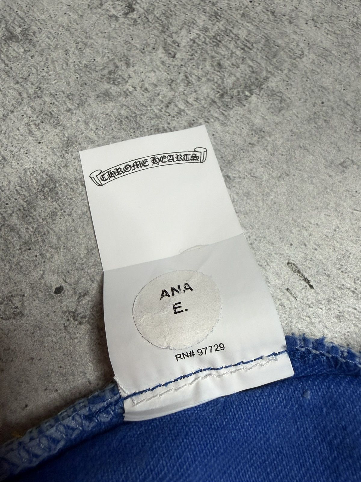 Chrome Hearts Chrome Hearts Blue London Patch Jeans Size US 36 / EU 52 - 12 Thumbnail