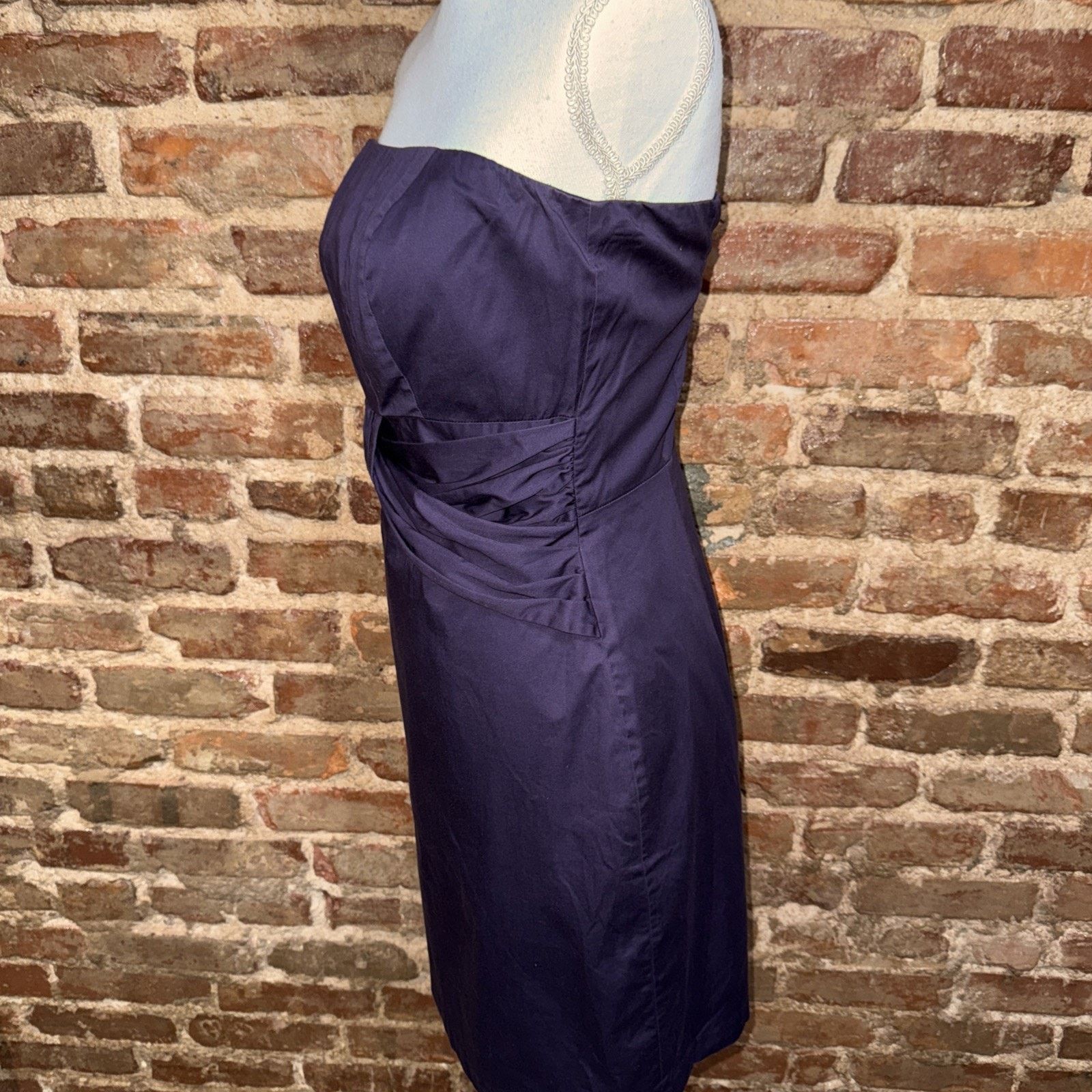 Other Limited Dark Purple sleeveless Lined Dress Size 8 Holiday Size M / US 6-8 / IT 42-44 - 3 Thumbnail