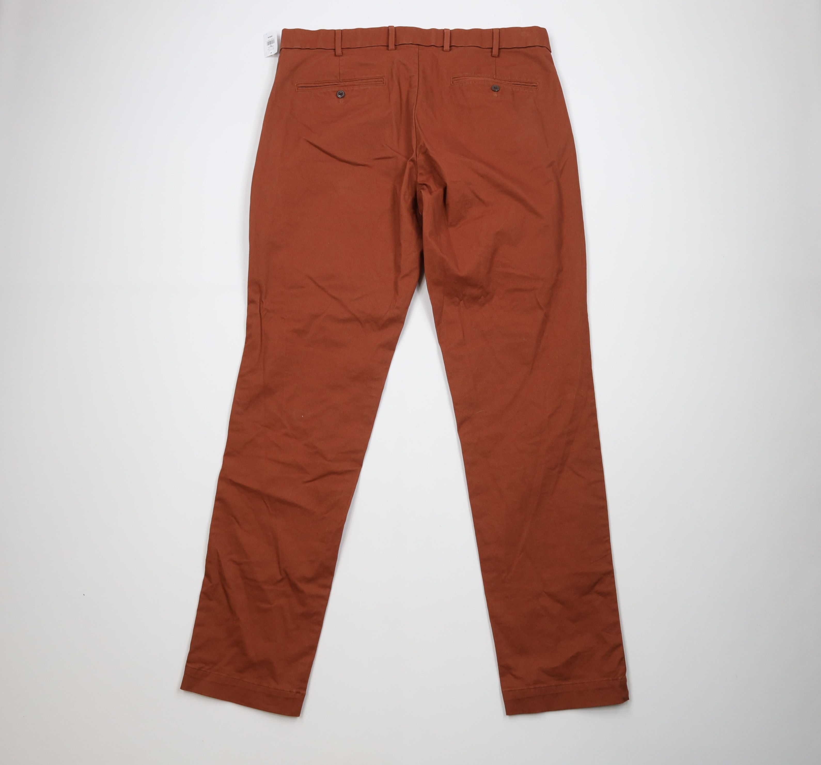 Gap Deadstock Y2K Gap Stretch Chino Pants Trousers Saddle Brown Size US 36 / EU 52 - 8 Thumbnail