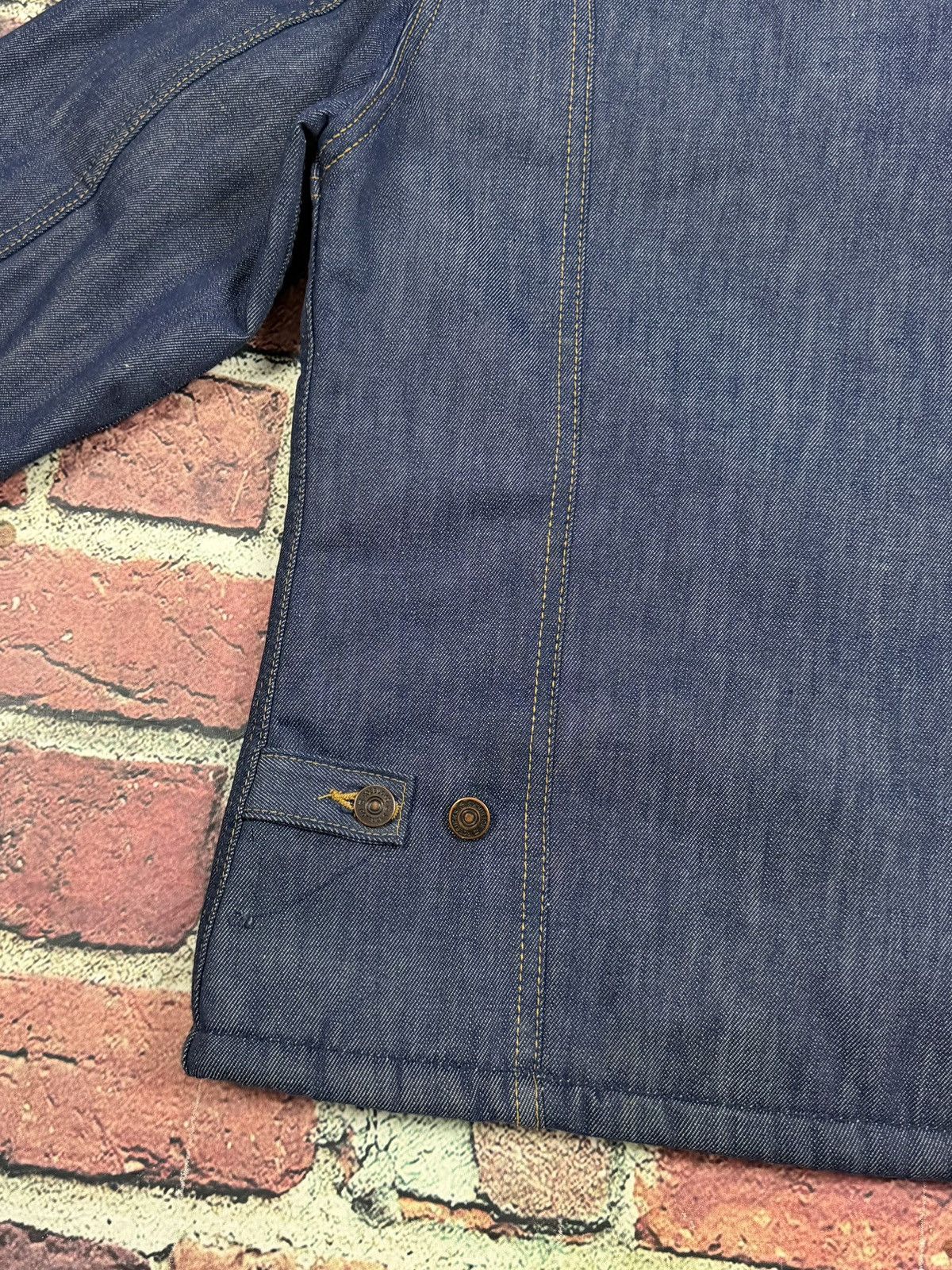 Sears Vintage Roebucks Sears Denim Trucker Jacket Sherpa Lined Size US M / EU 48-50 / 2 - 9 Thumbnail