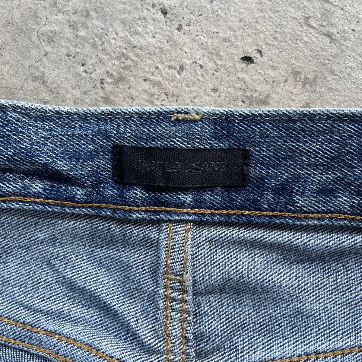 Japanese Brand Vintage Japanese Faded Jeans Pants Distressed Denim W29 Size US 29 - 7 Thumbnail