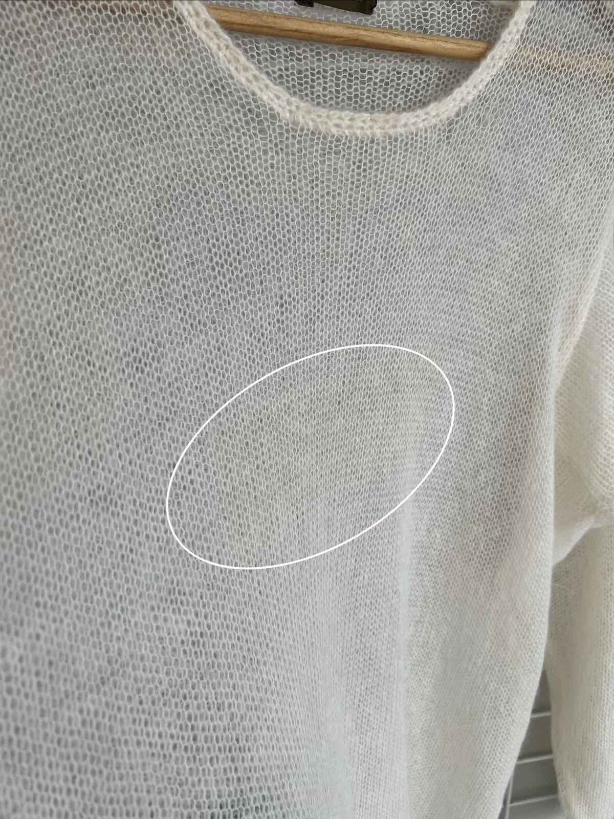 Y's for Men Y`s by Yohji Yamamoto Mesh Archive Wool Sweater Size 2 or M Size US M / EU 48-50 / 2 - 18 Thumbnail