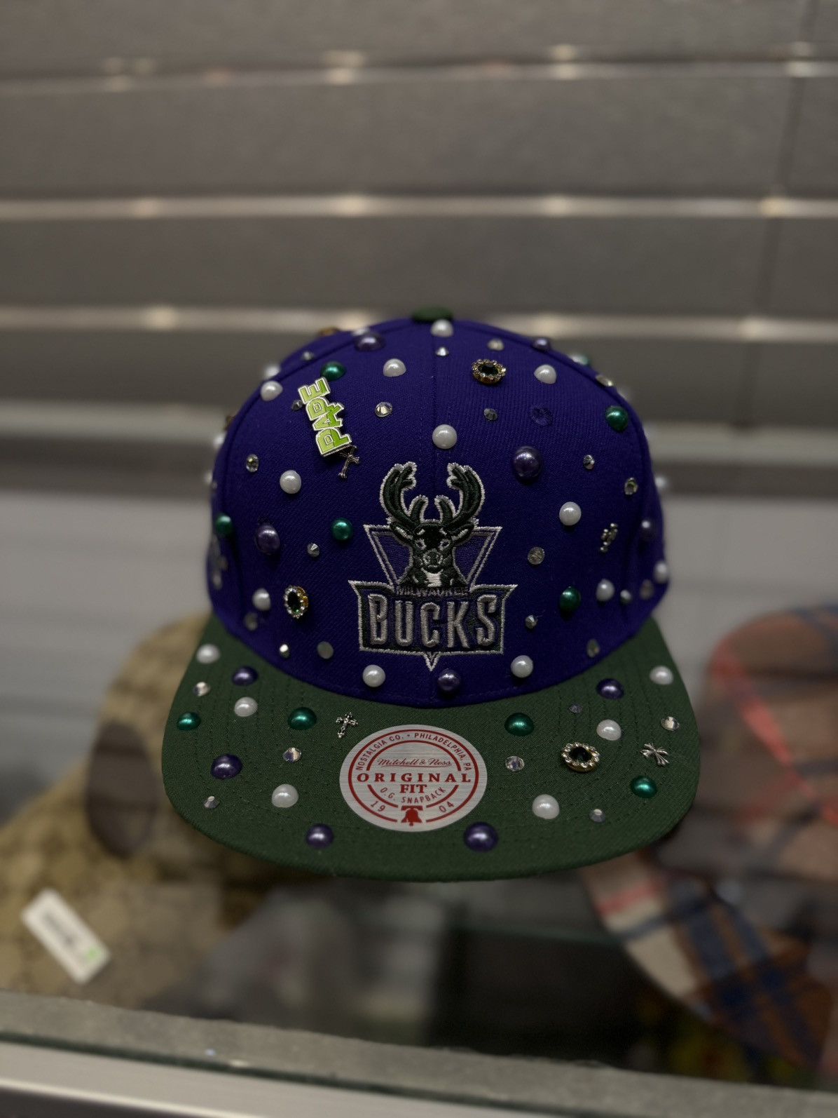 Other PAPE Snapback Hat Stone Crystal Brand New Size ONE SIZE - 8 Thumbnail