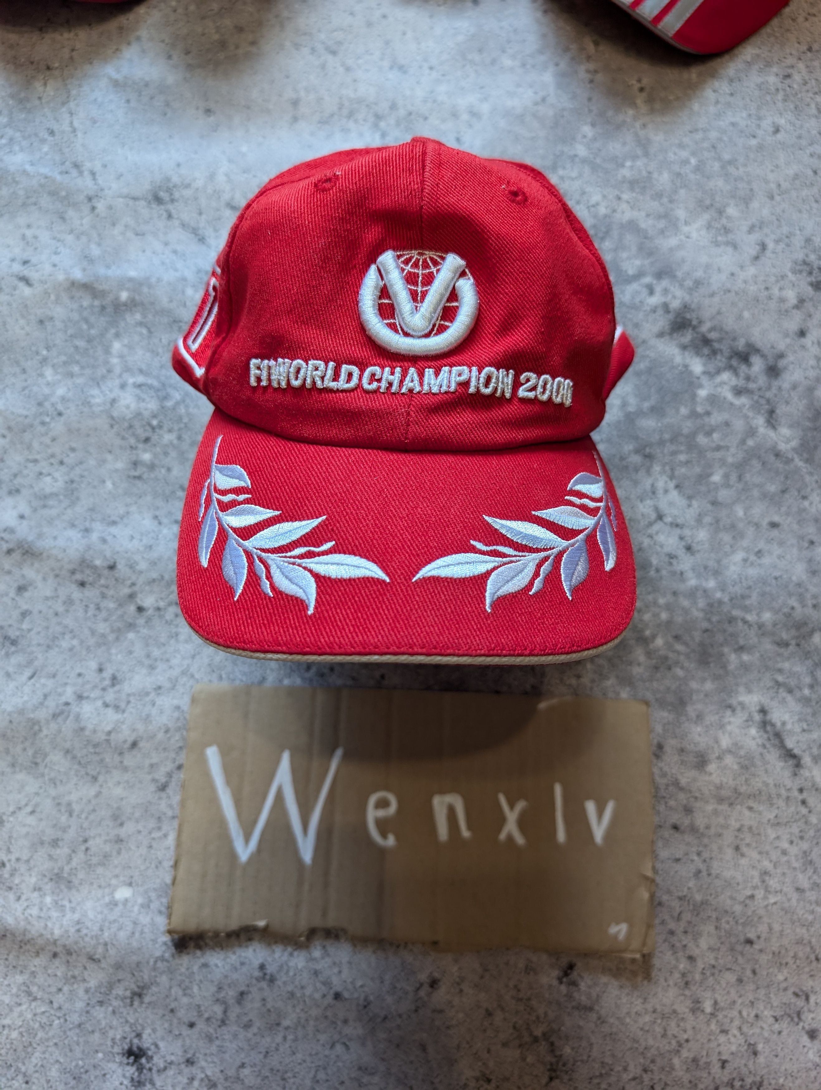 Ferrari × Formula 1 × Vintage Vintage Michael Schumacher F1 World Championship 2000 Hat Size ONE SIZE - 1 Thumbnail