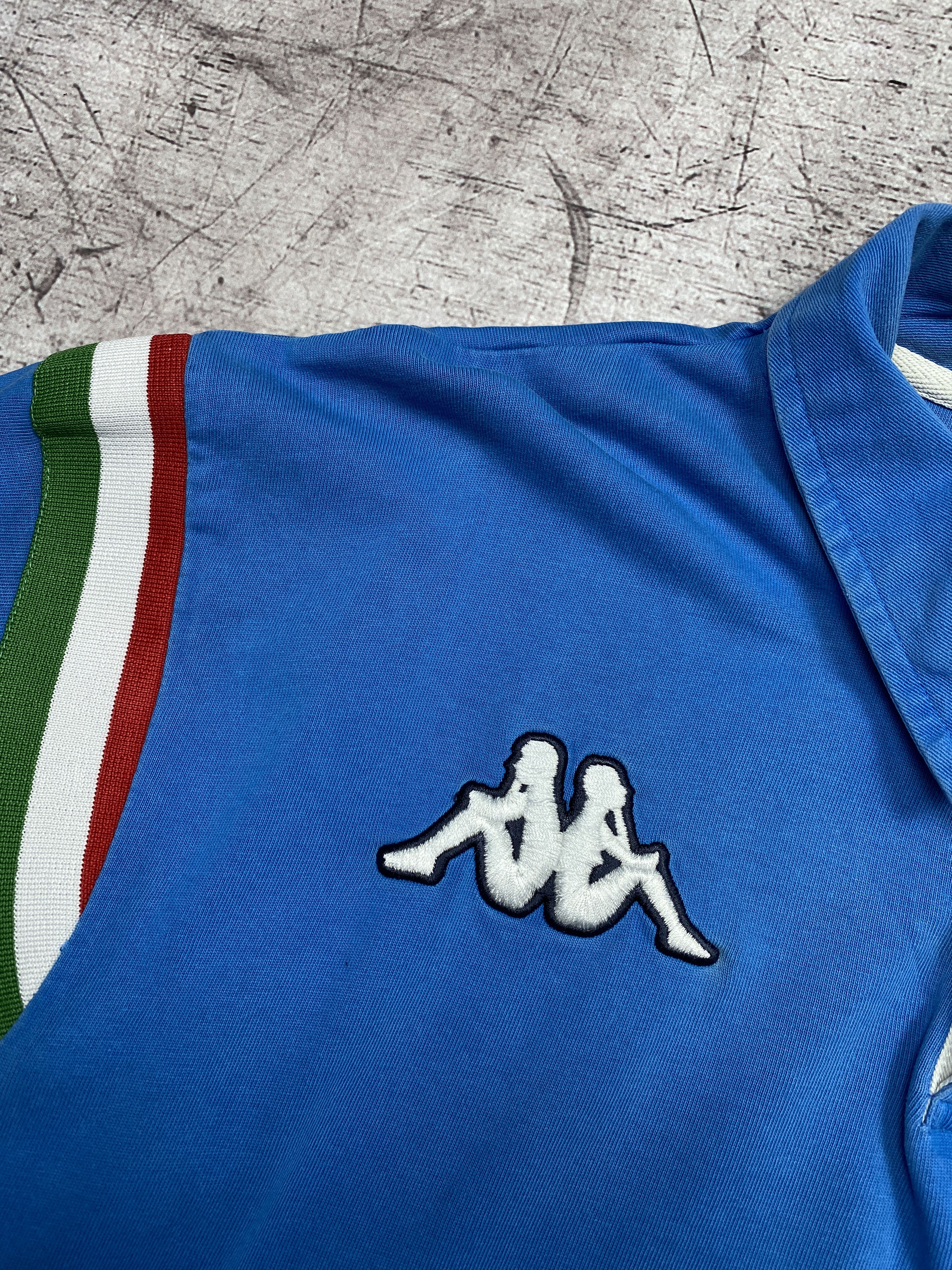Kappa × Vintage Kappa Italia Vintage Mens Polo Shirt Size US XL / EU 56 / 4 - 4 Thumbnail