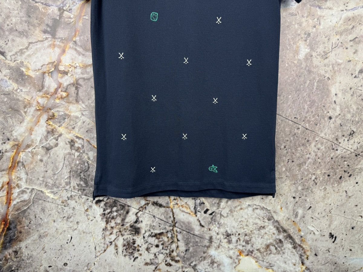 Nike Nike Polo Shirt Navy Embroidered Pattern Slim Fit Casual Size US S / EU 44-46 / 1 - 4 Thumbnail