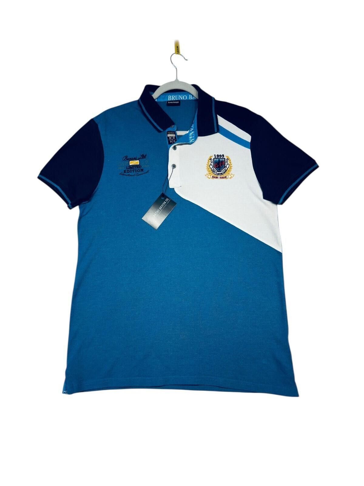Other Bruno Bonani Polo Shirt Men's UK Size L Blue Embroidered Size US L / EU 52-54 / 3 - 2 Thumbnail
