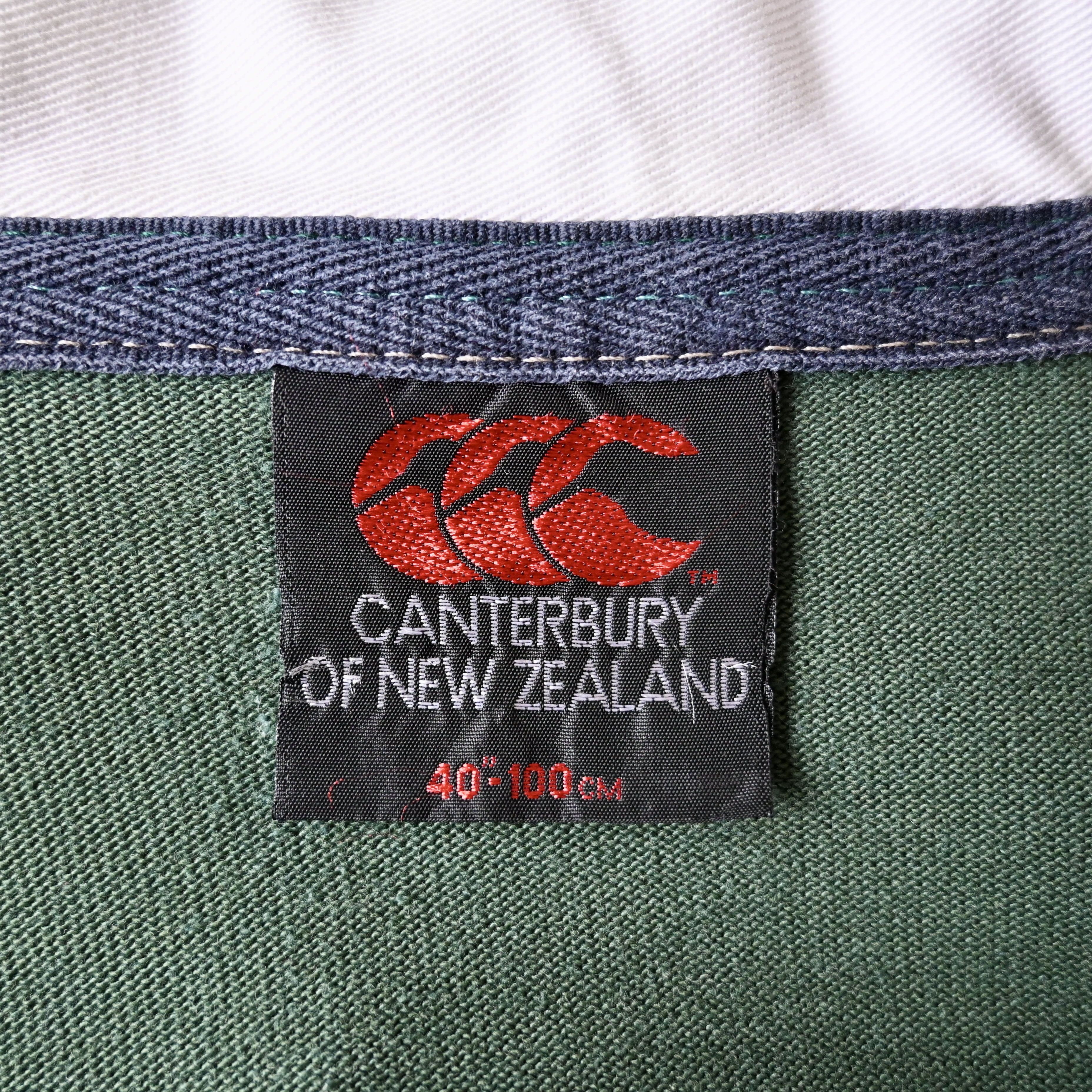 Canterbury of New Zealand VTG 1990s Canterbury Of New Zealand crazy stripe rugbyshirt Size US M / EU 48-50 / 2 - 14 Thumbnail