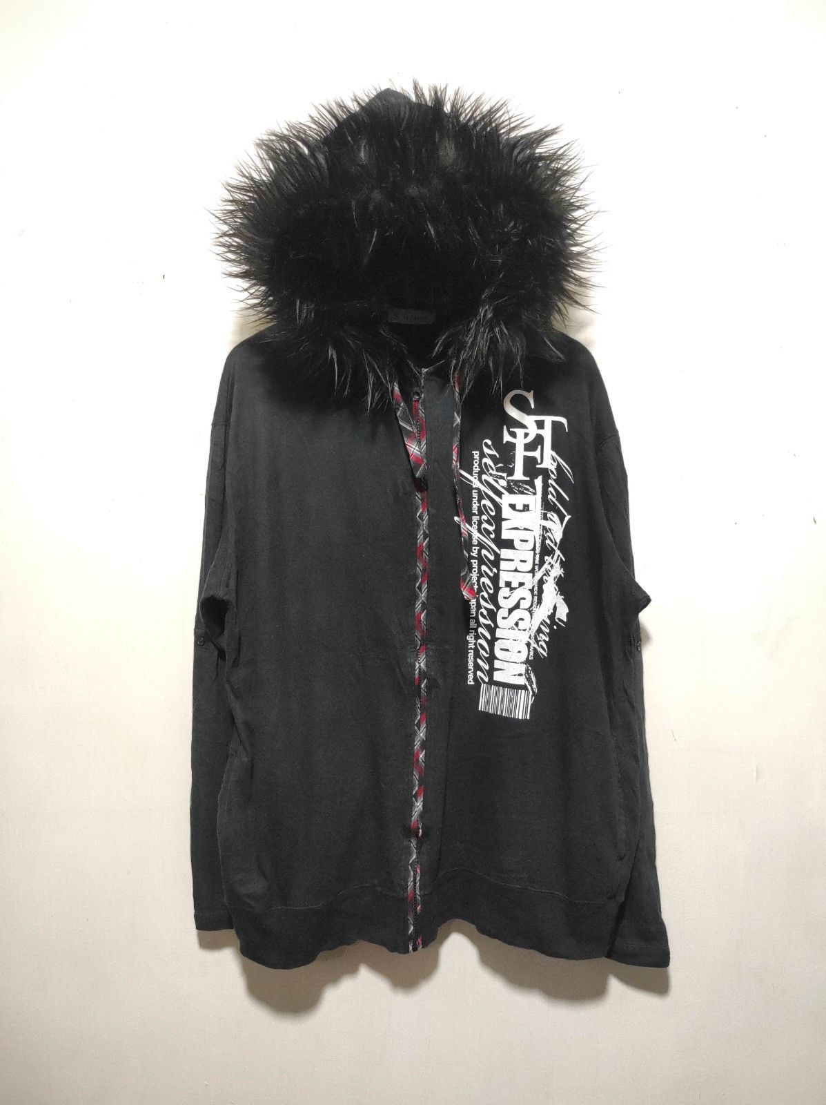 Japanese Brand Sorridere Poem zip fur hoodie LGB style Size US L / EU 52-54 / 3 - 2 Thumbnail