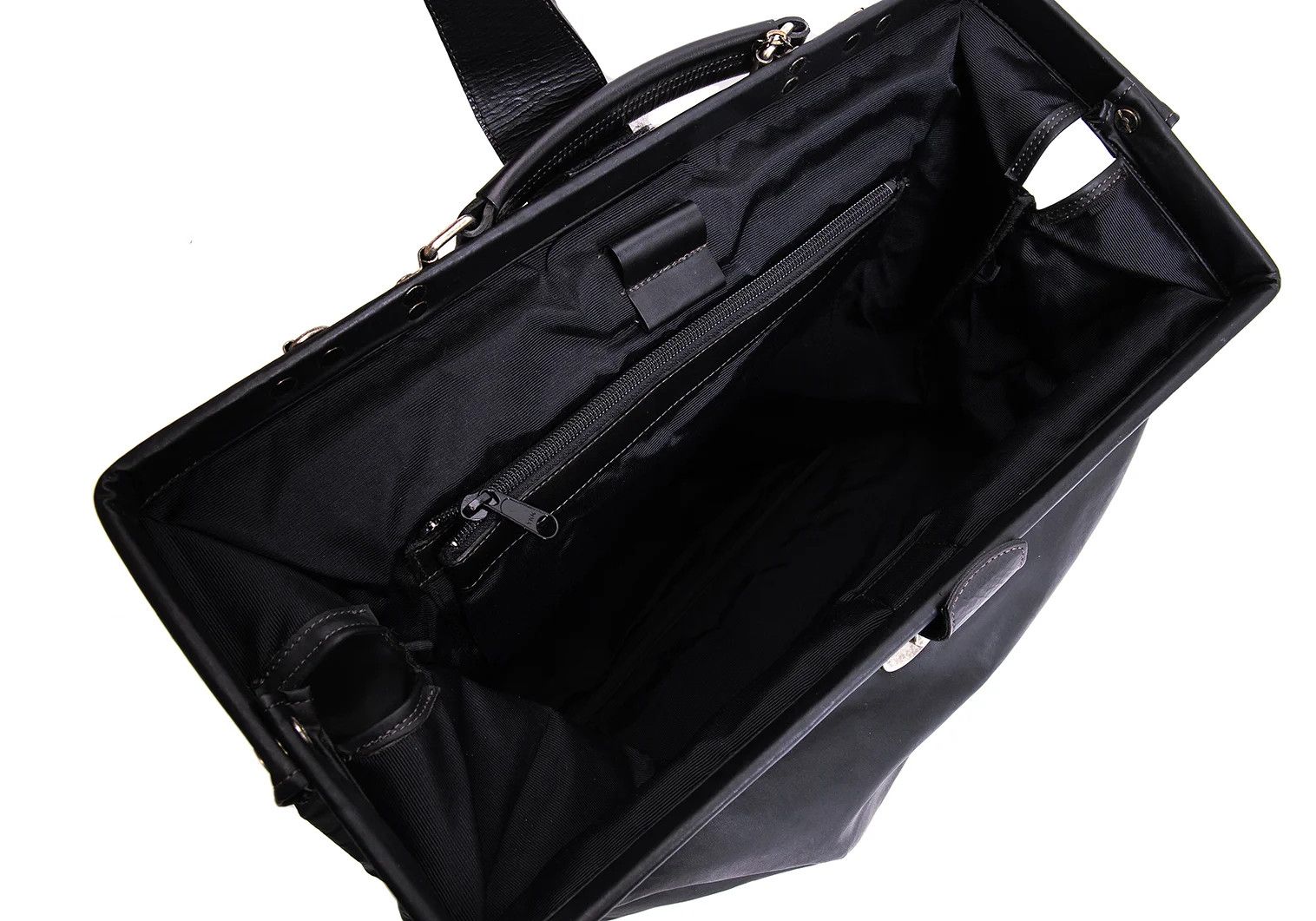Jean Paul Gaultier Coated Doctor Bag in Black with Minor Scratches Size ONE SIZE - 15 Thumbnail