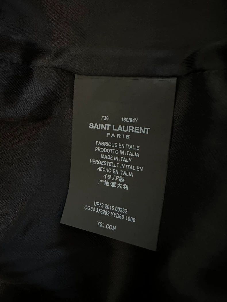 Saint Laurent Paris Saint Laurent Paris Double breasted jacket-2506 Size US S / EU 44-46 / 1 - 3 Thumbnail